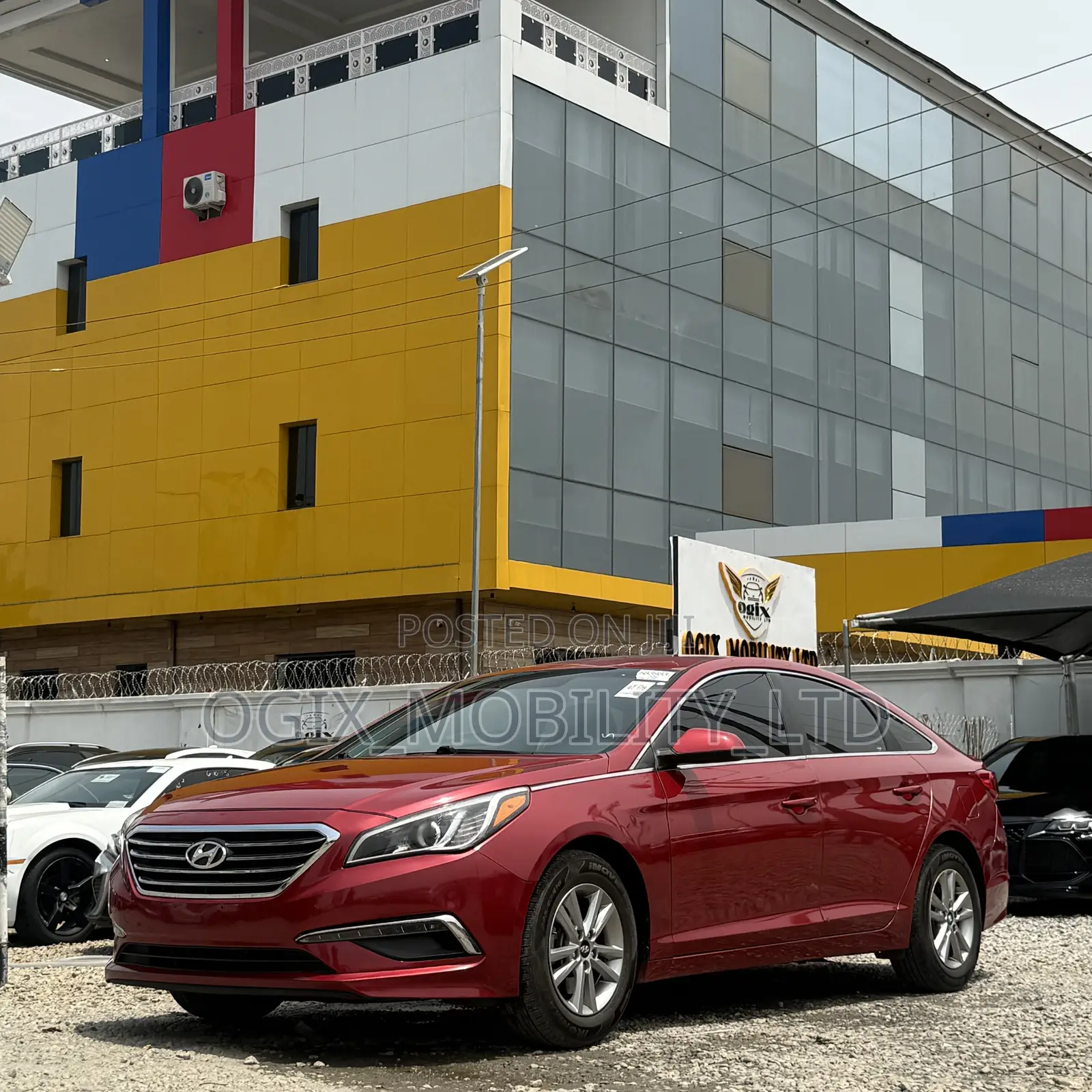 Hyundai Sonata 2016 Red