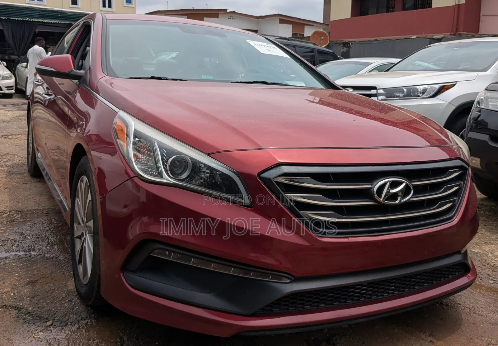 Hyundai Sonata 2015 Red