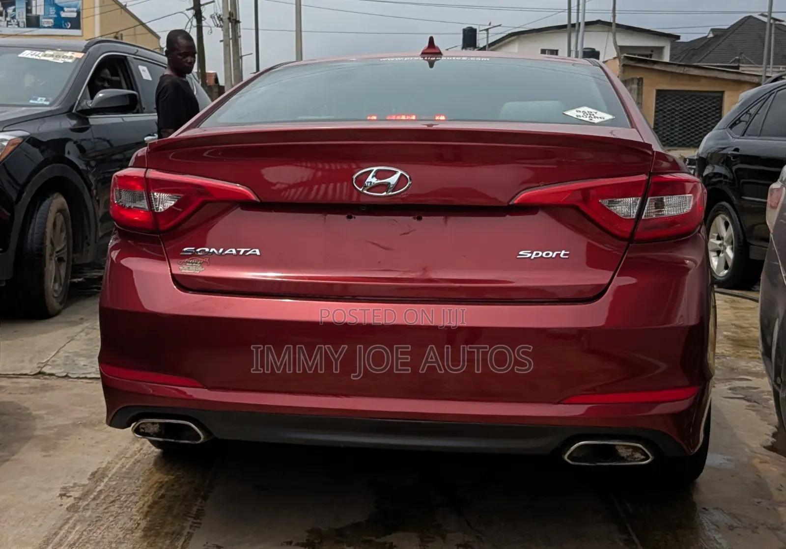 Hyundai Sonata 2015 Red