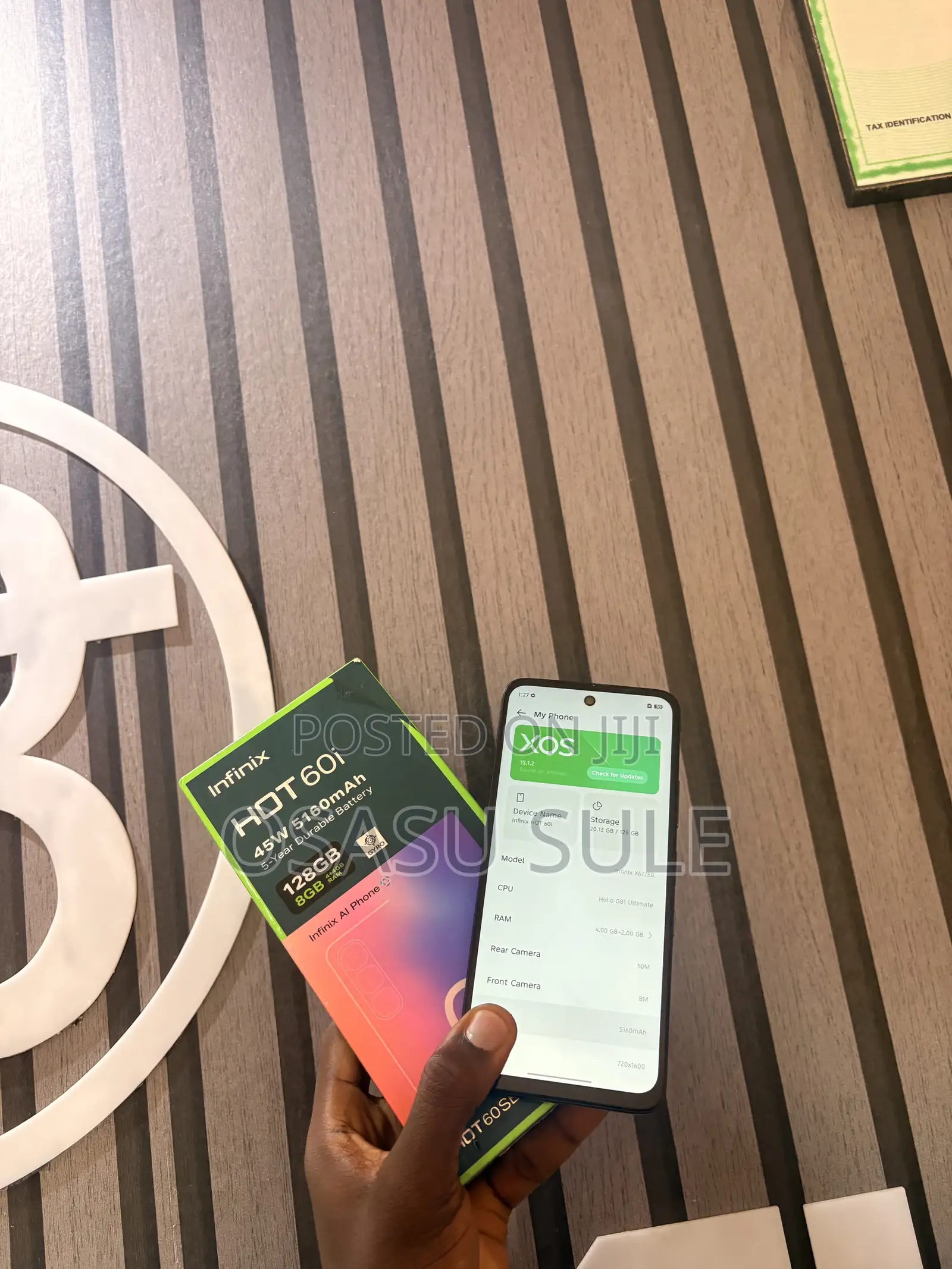 Infinix Hot 60i 128 GB Gray