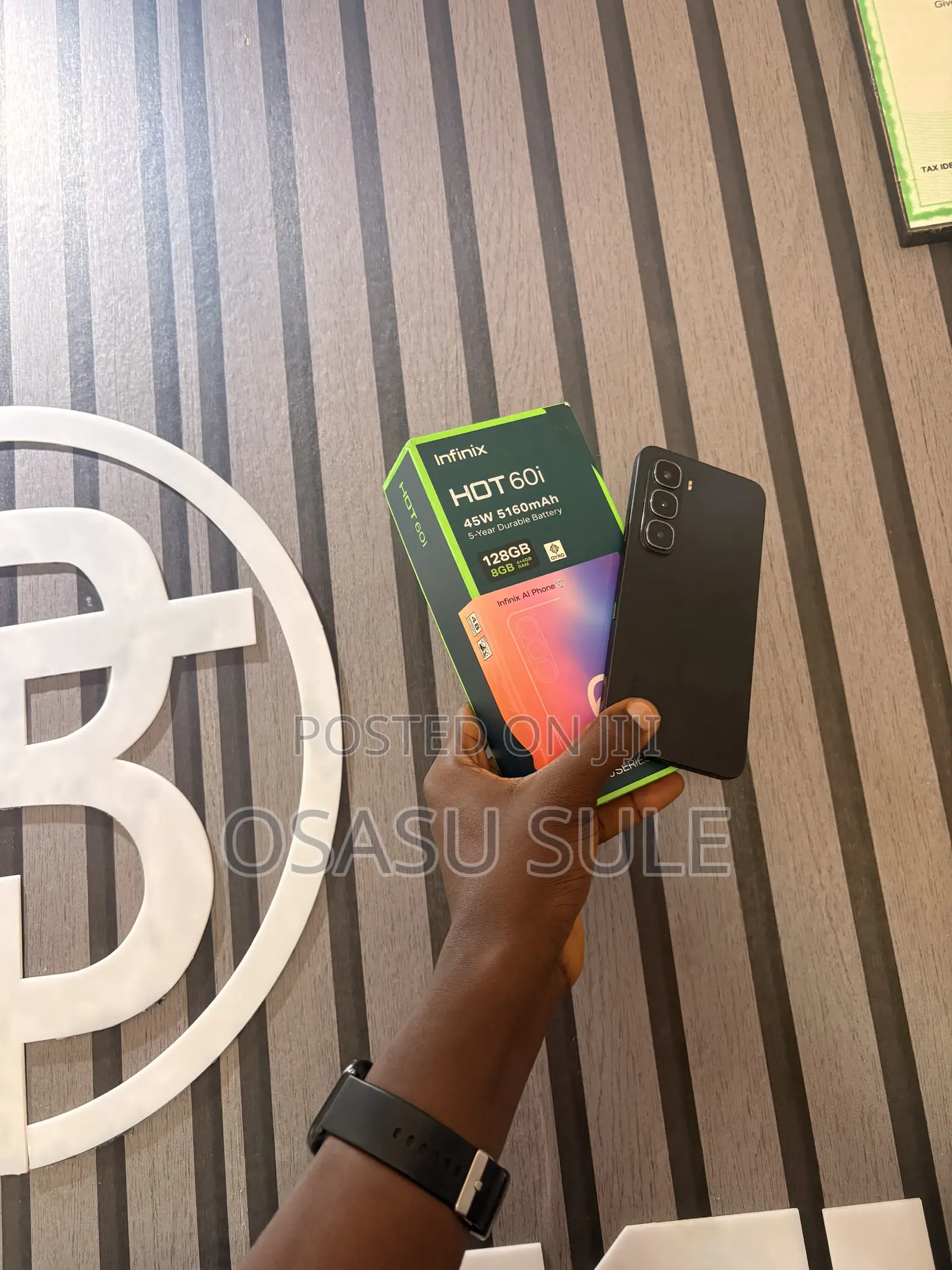 Infinix Hot 60i 128 GB Gray