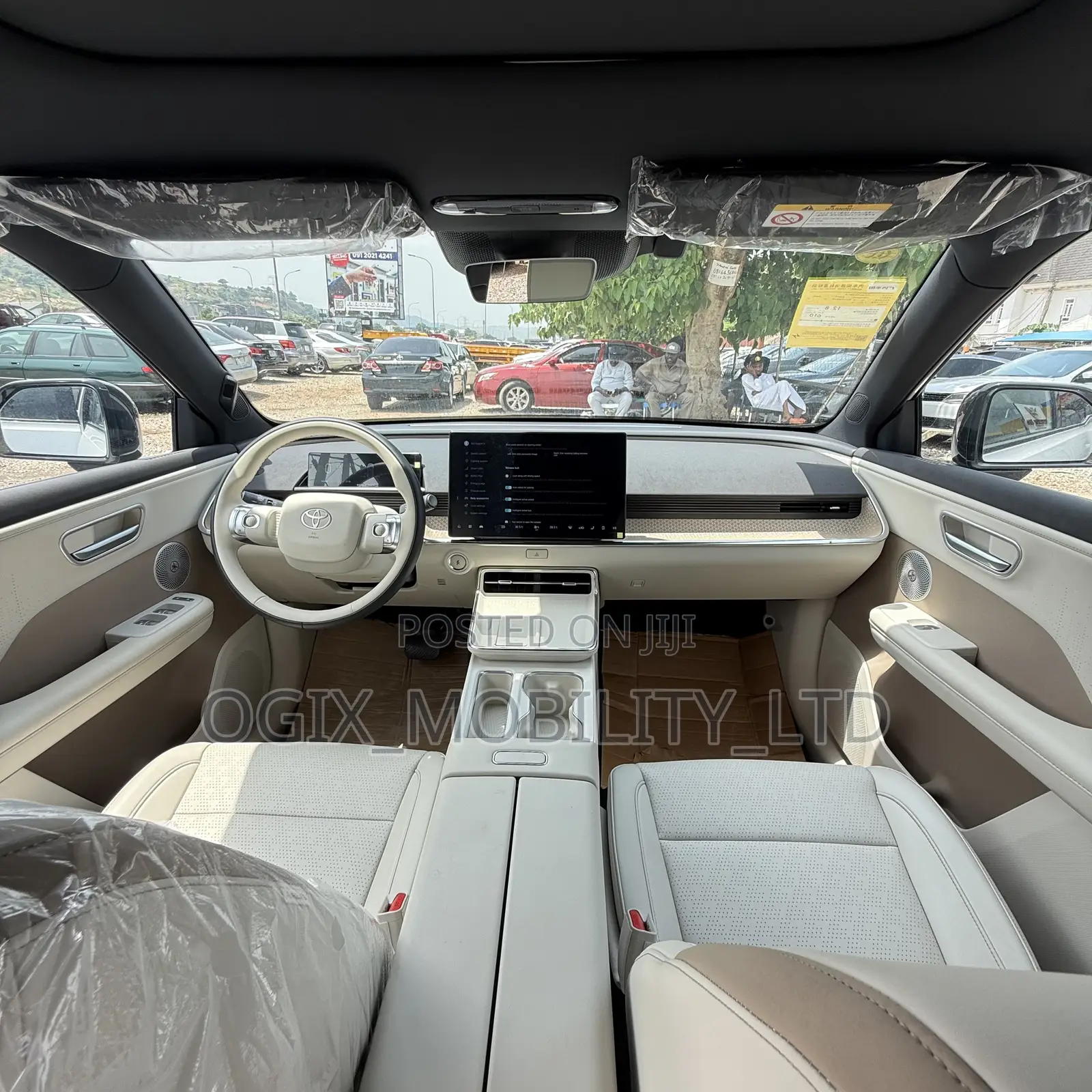 New Toyota bZ3 2025 White