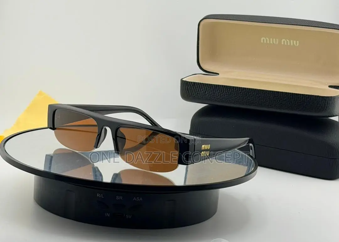 Miu Miu Black Sunglasses