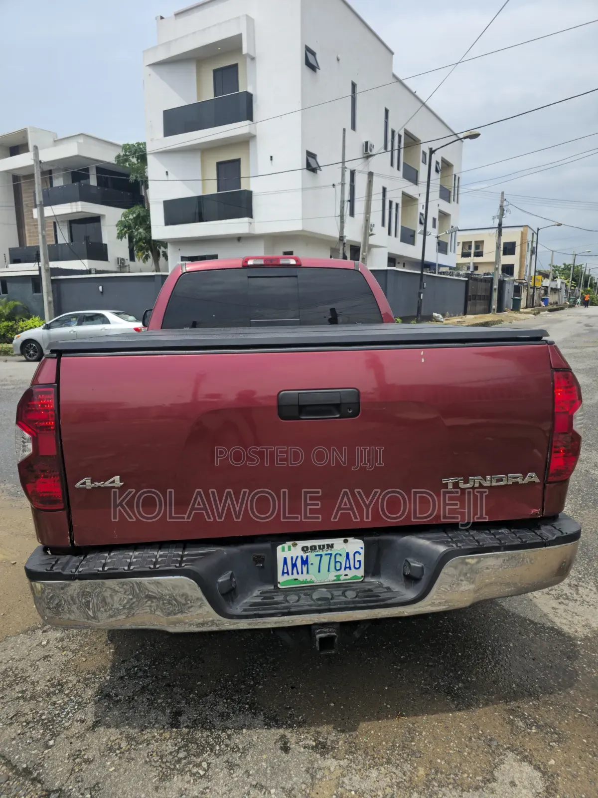 Toyota Tundra Double Cab 4x4 SR5 5.7L Long Bed 2008 Red