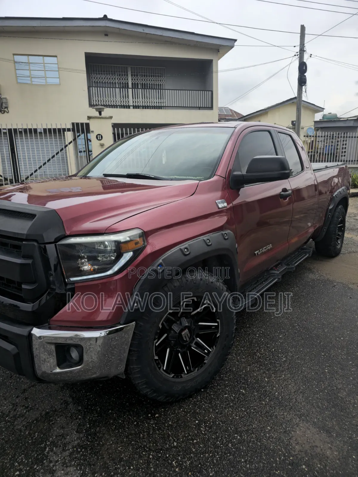 Toyota Tundra Double Cab 4x4 SR5 5.7L Long Bed 2008 Red