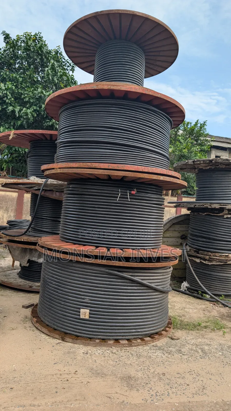Electrical Cable Armored Drum