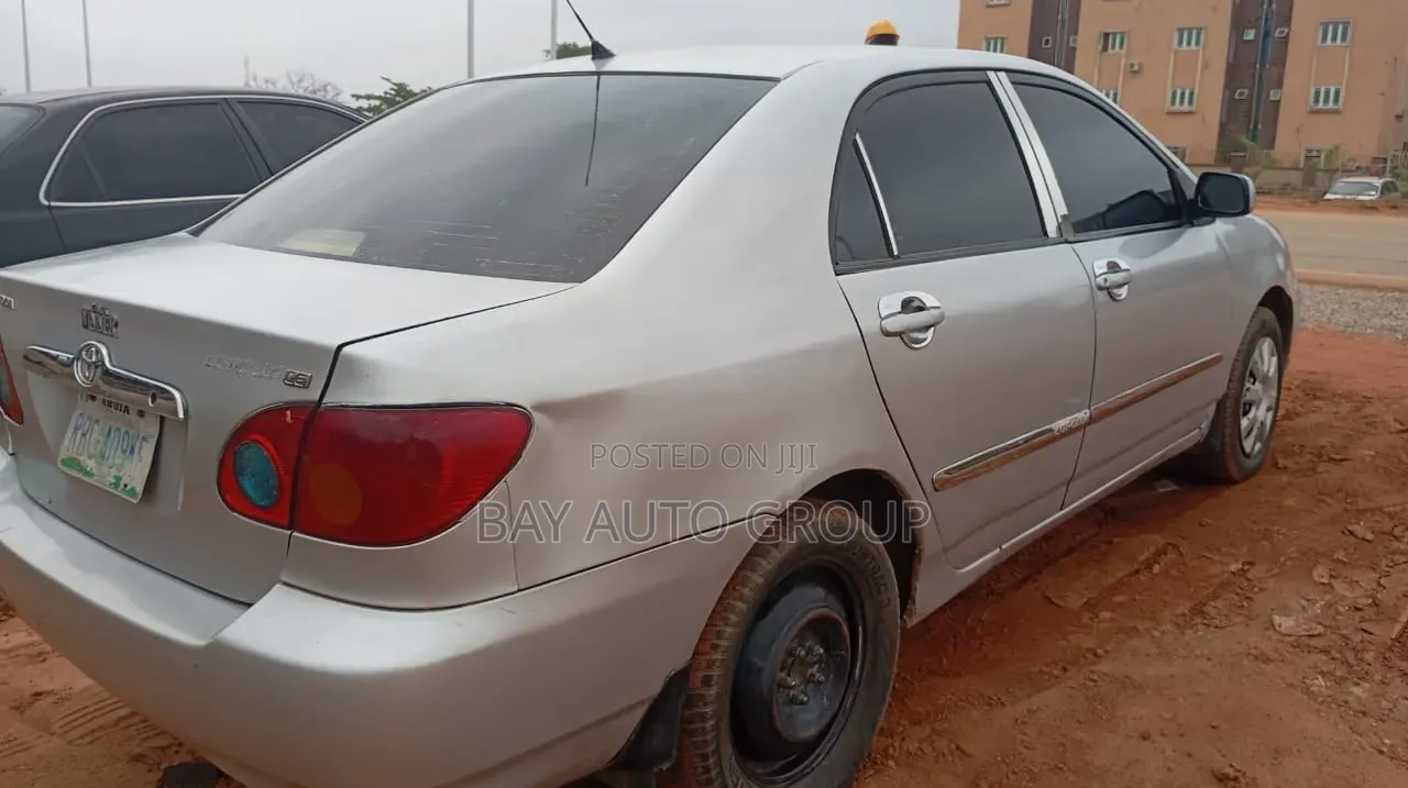 Toyota Corolla Sedan 2003 Silver