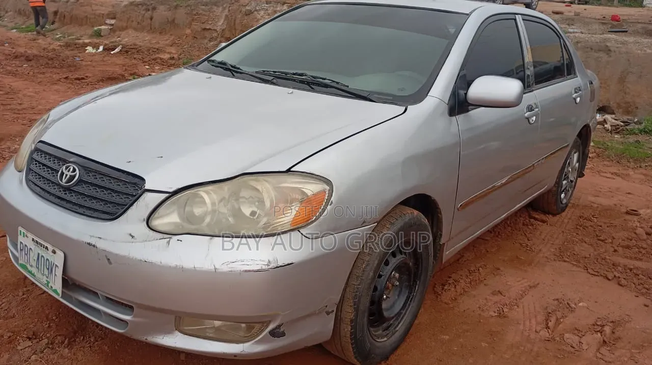 Toyota Corolla Sedan 2003 Silver