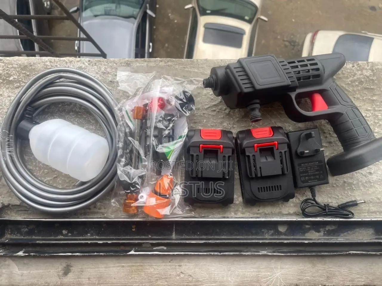 Cordless High-Pressure Car Washing Gun – 48v Lithium-Ion