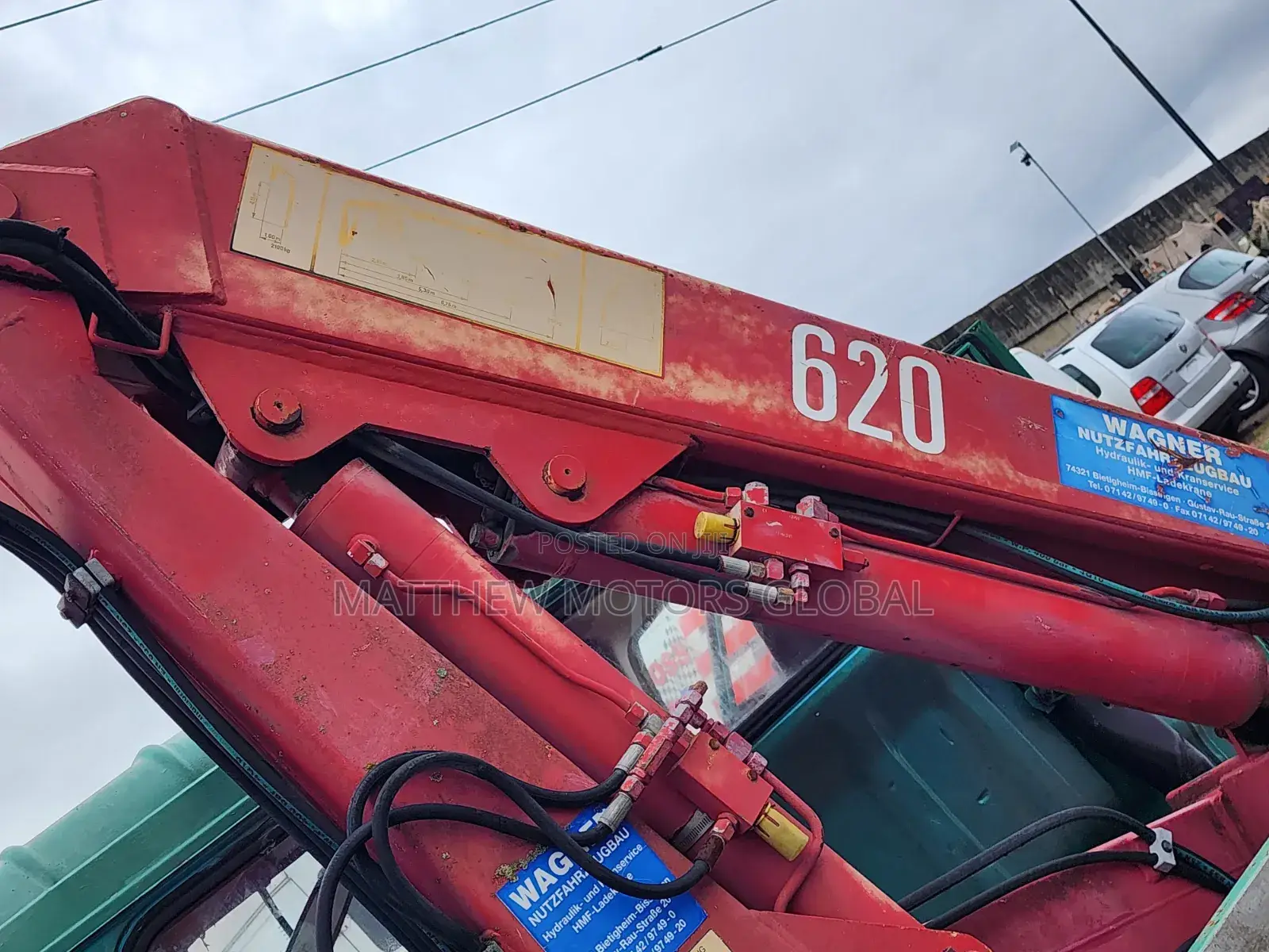 Super Clean Foreign Used Mitsubishi Canter Truck With 4 Tons Hiab