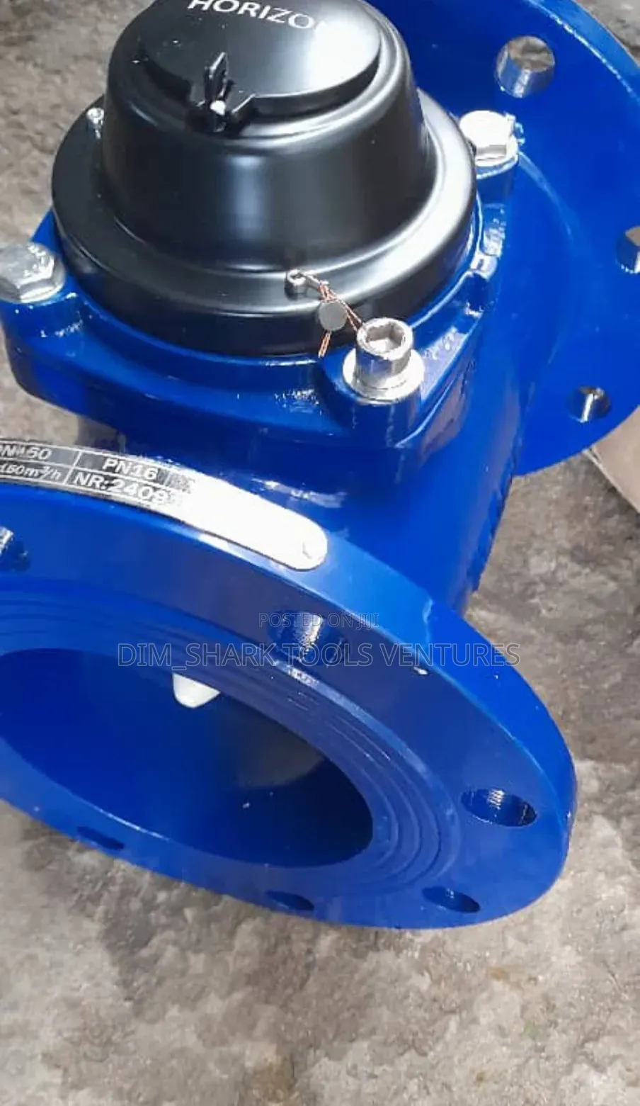 6"-Inch Horizon Brand Dn150 Flange-Type Industrial Water Meter