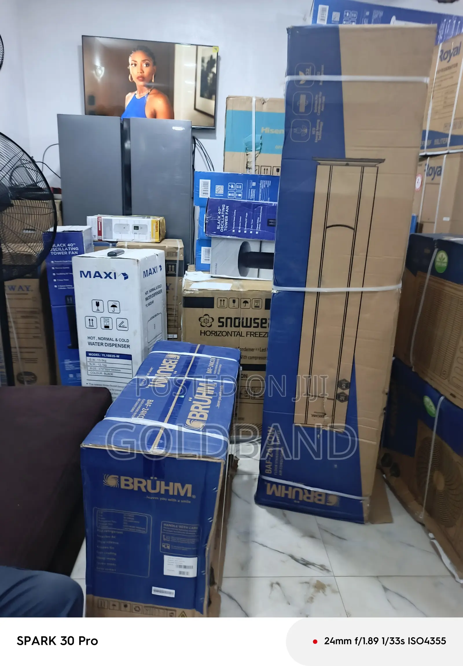 Bruhm 3 Ton Floor Standing Inverter Ac Unit