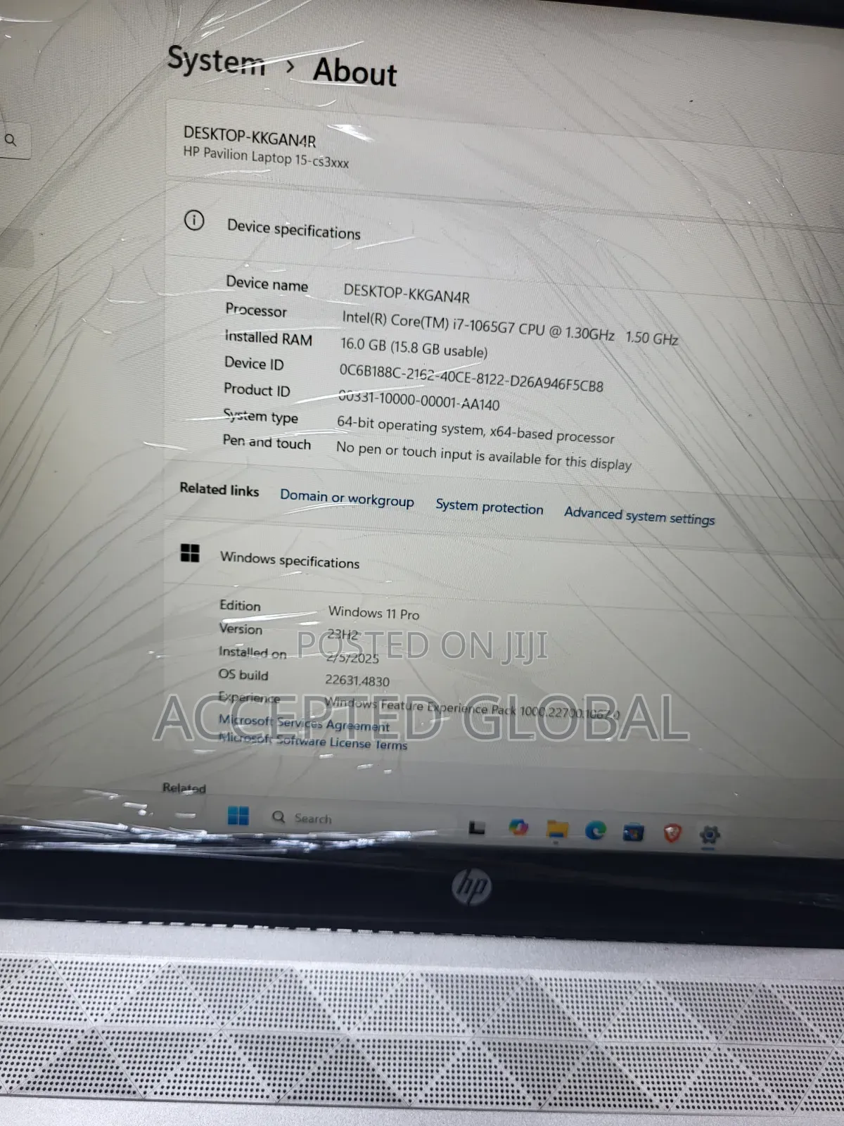 Laptop HP Pavilion 15 16GB Intel Core i7 SSD 512GB