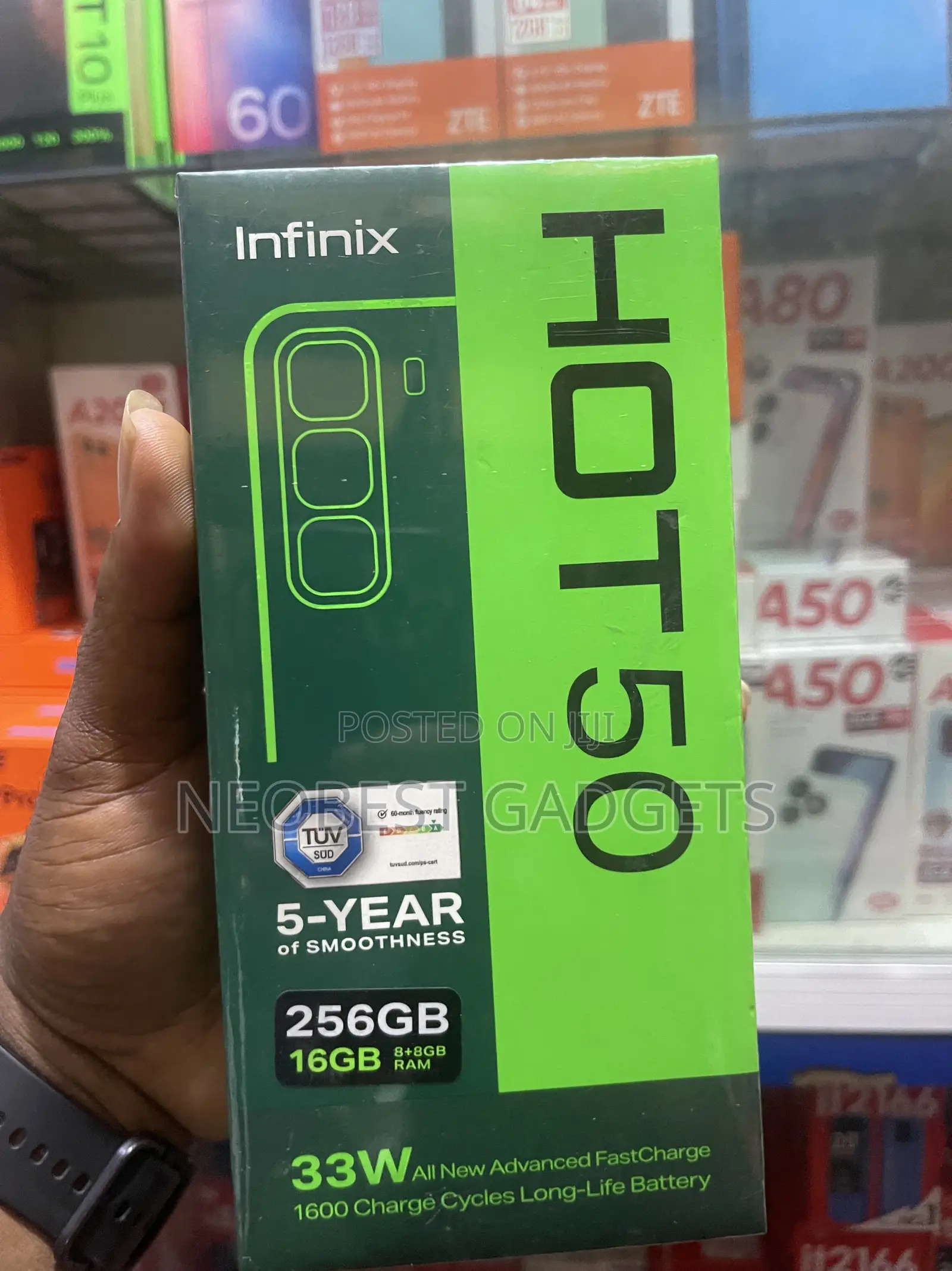 New Infinix Hot 50 256 GB