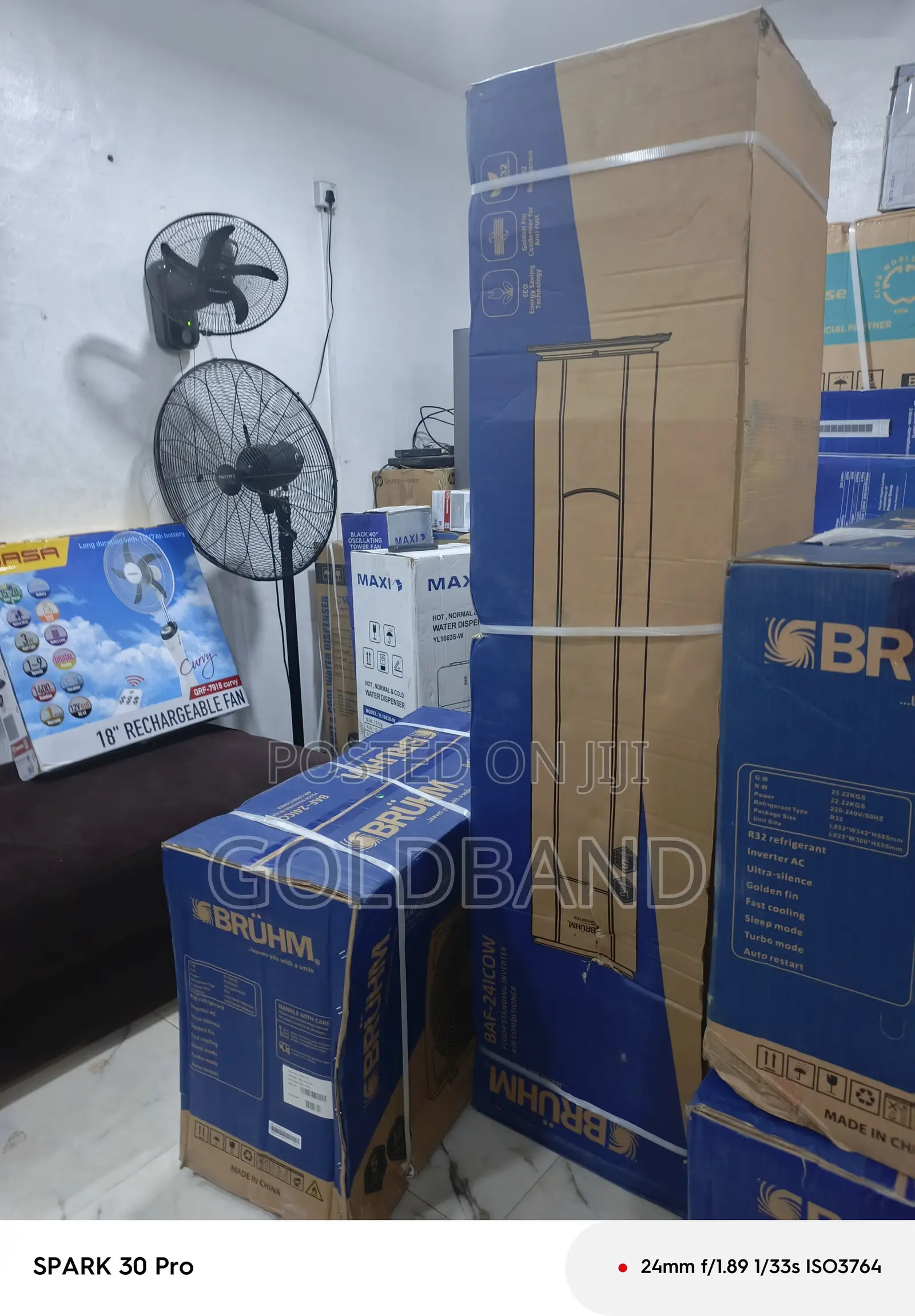 Bruhm 3 Ton Low Noise Floor Standing Inverter Ac