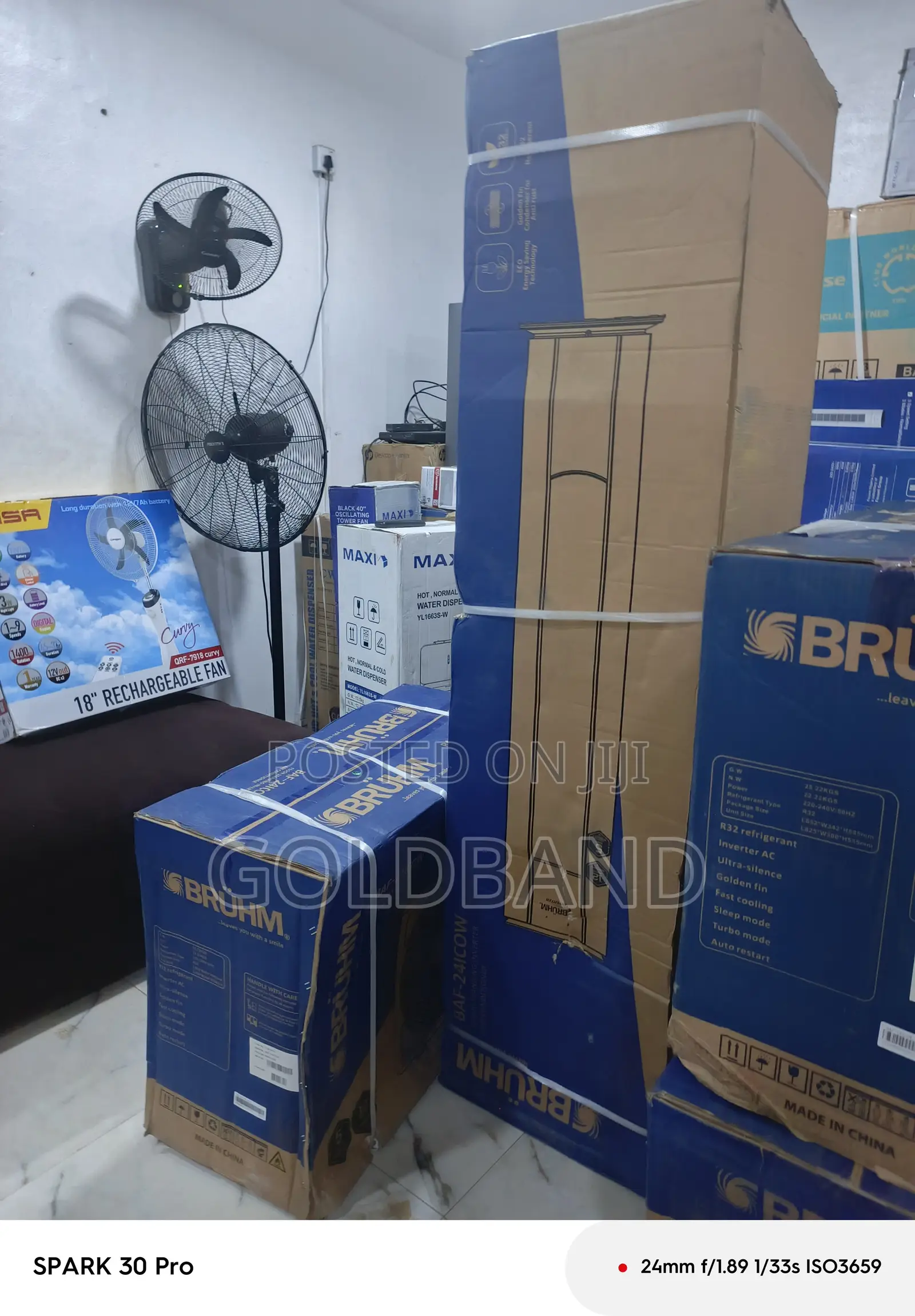 Bruhm 3 Ton Turbo Cooling Inverter Air Conditioner
