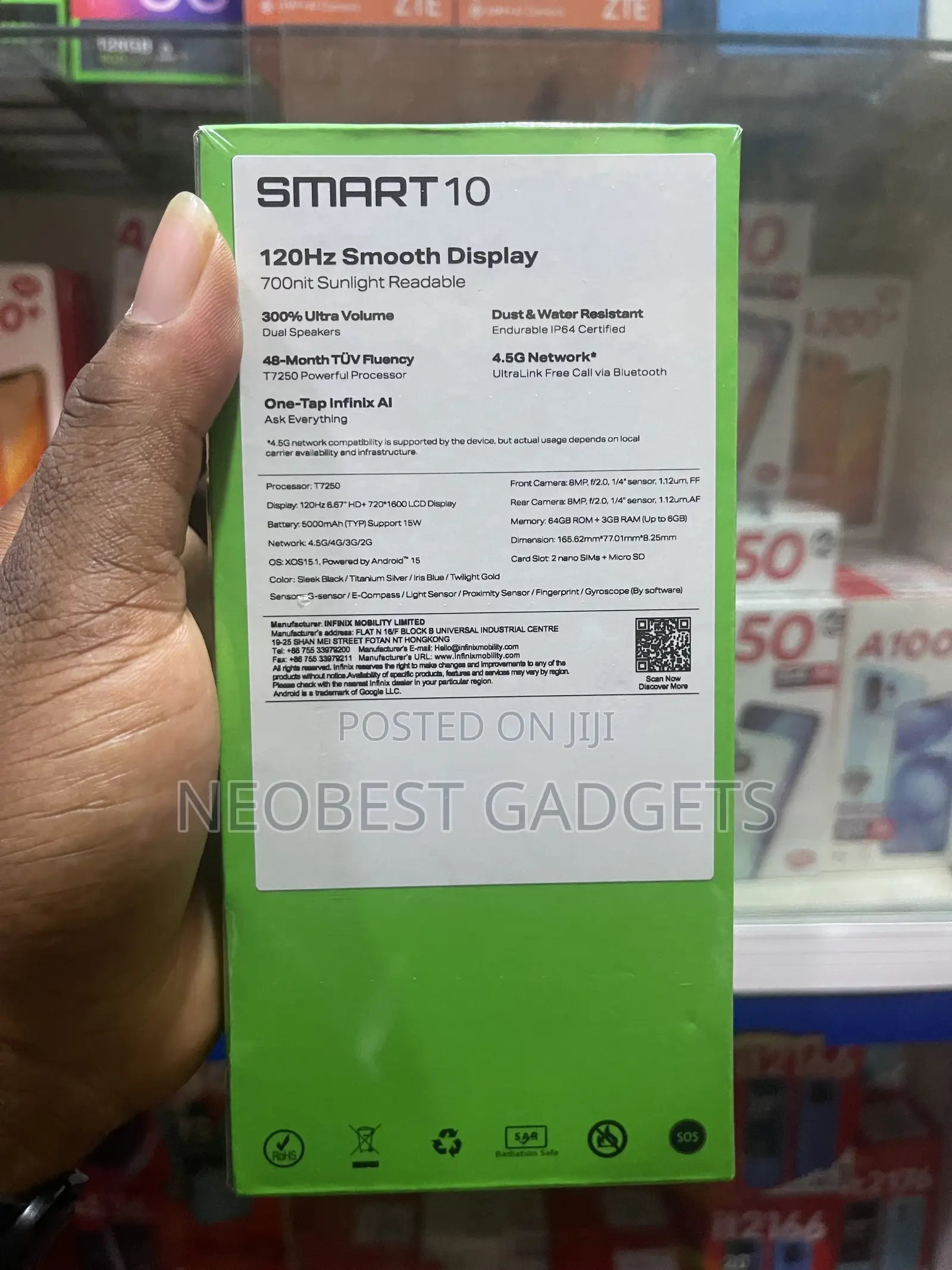 New Infinix Smart 10 64 GB