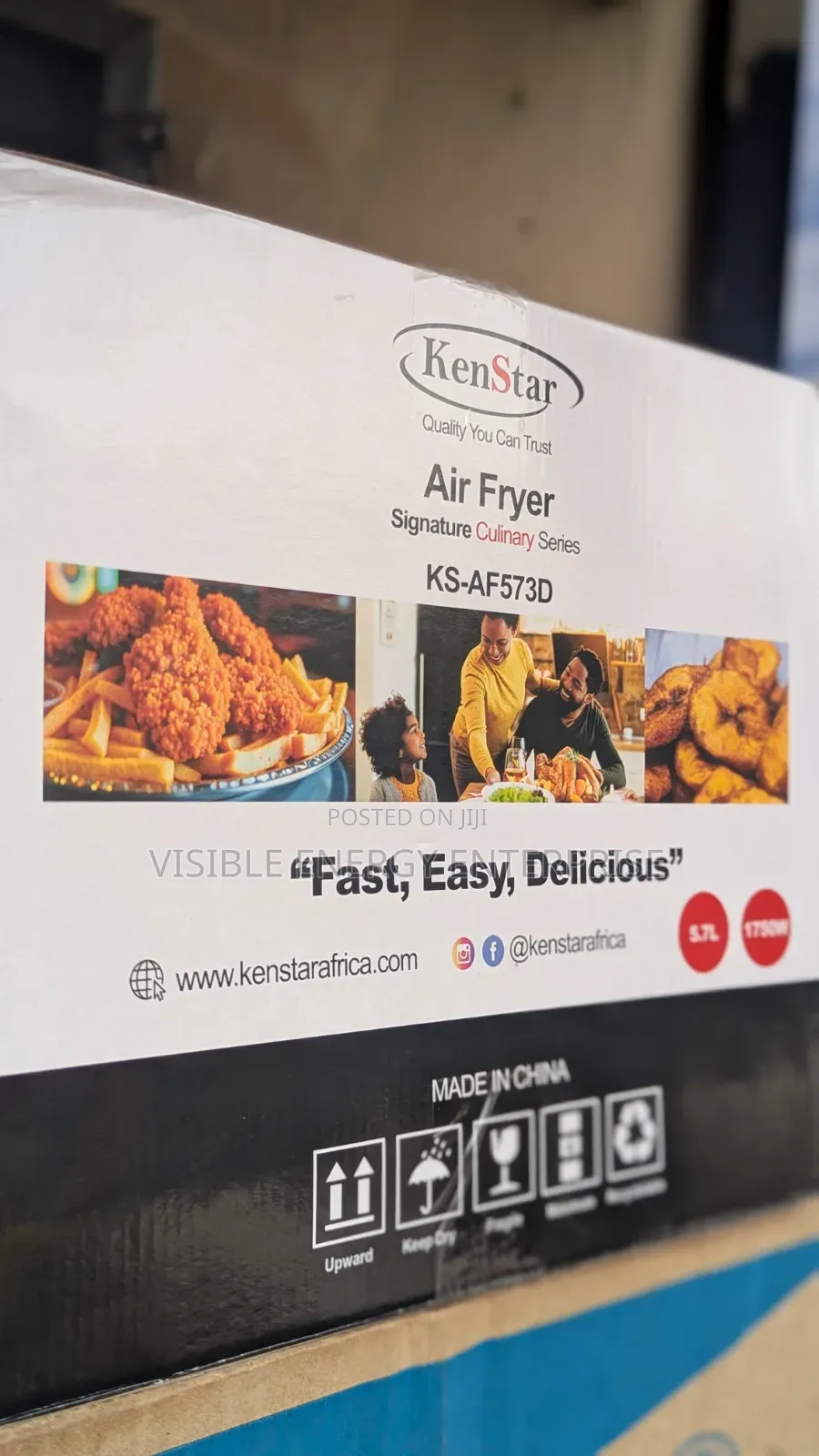 Kenstar 5.7l Digital Air Fryer (Model: Ks-Af573d)