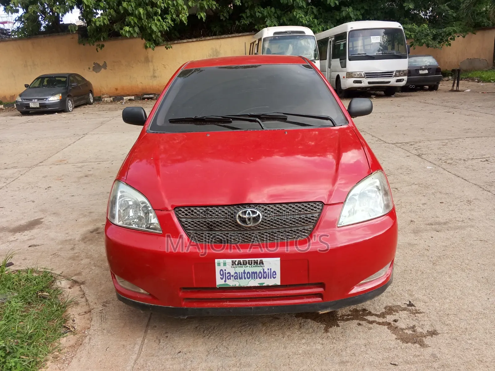 Toyota Corolla Sedan Automatic 2005 Red