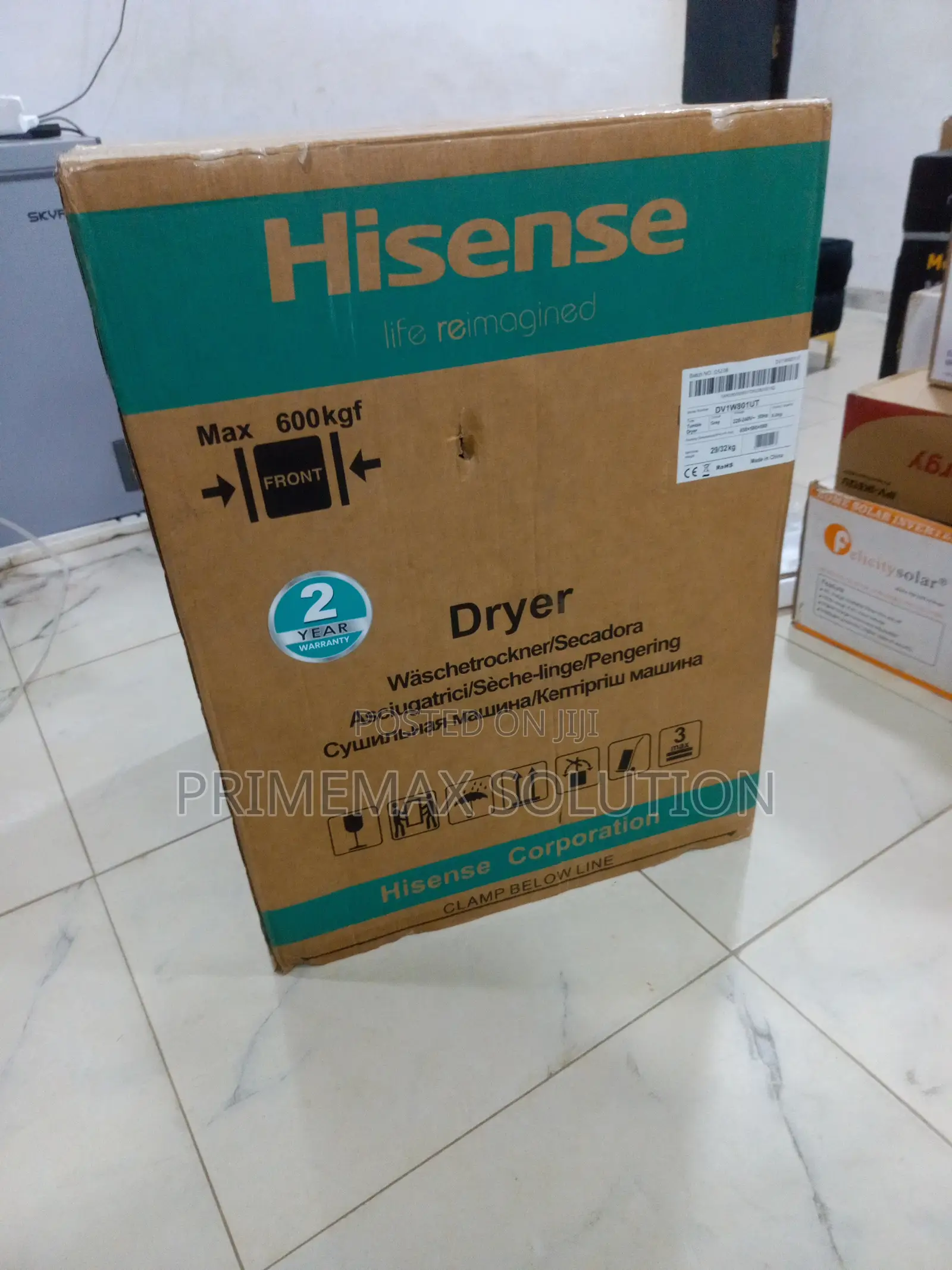 Hisense 8kg Quick Dryer