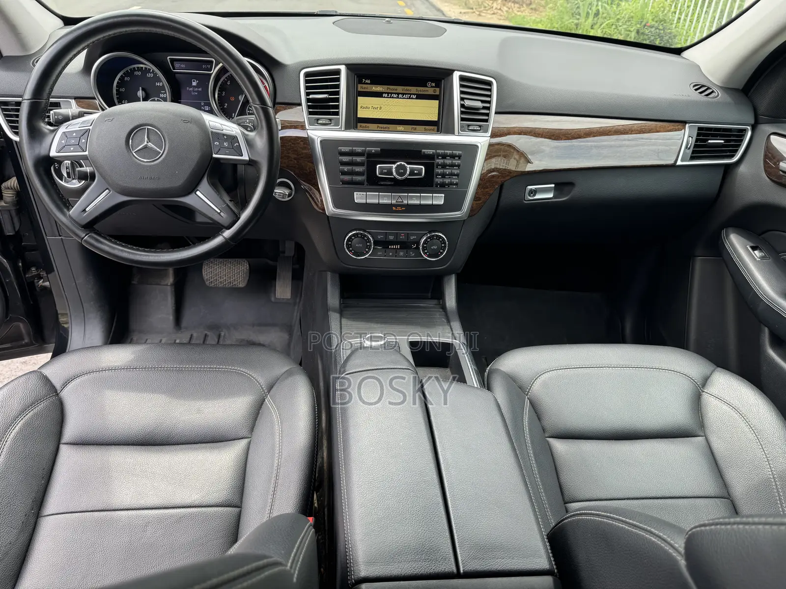 Mercedes-Benz M Class ML 350 4Matic 2012 Black