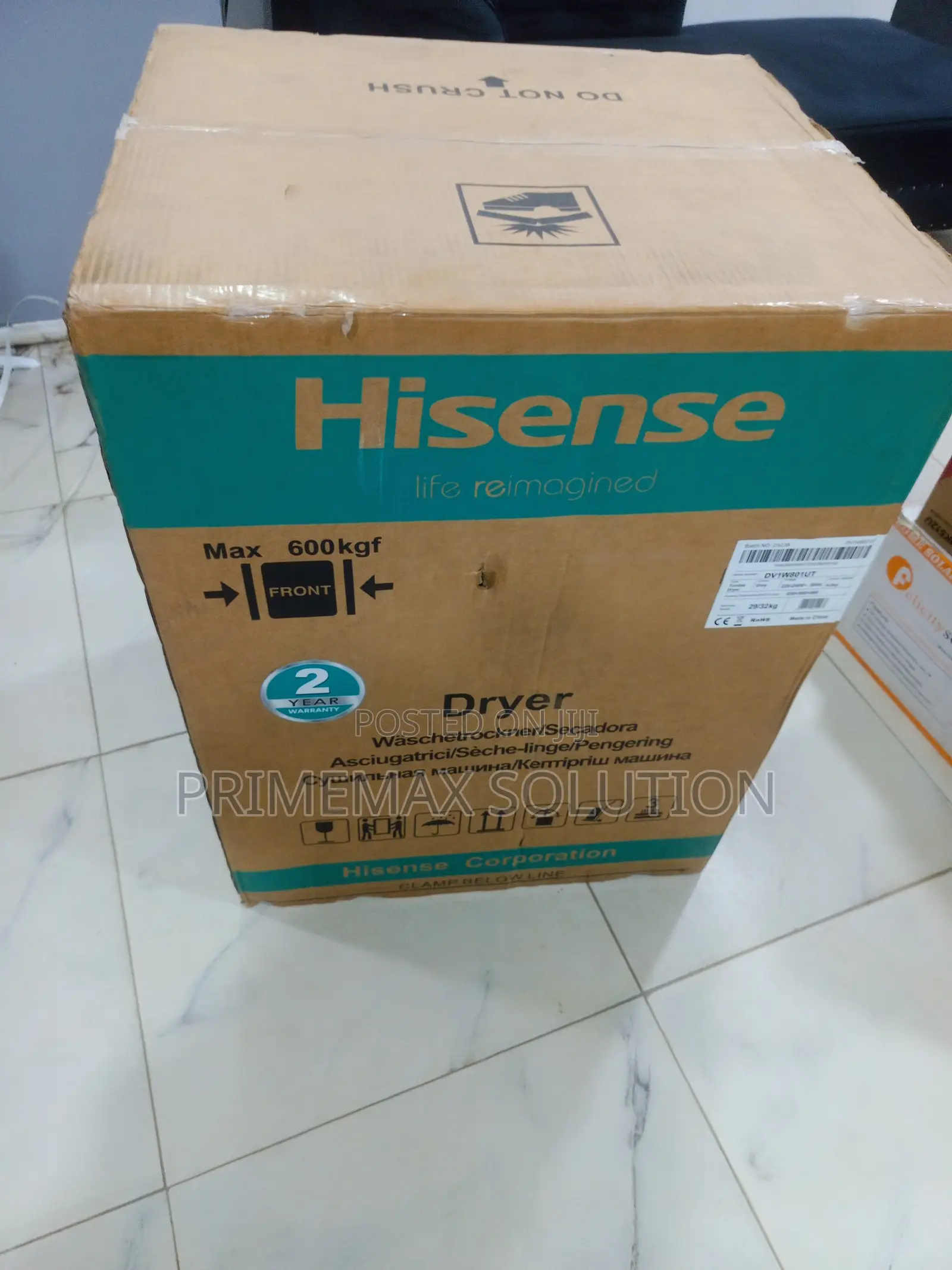 Hisense 8kg Premium Dryer