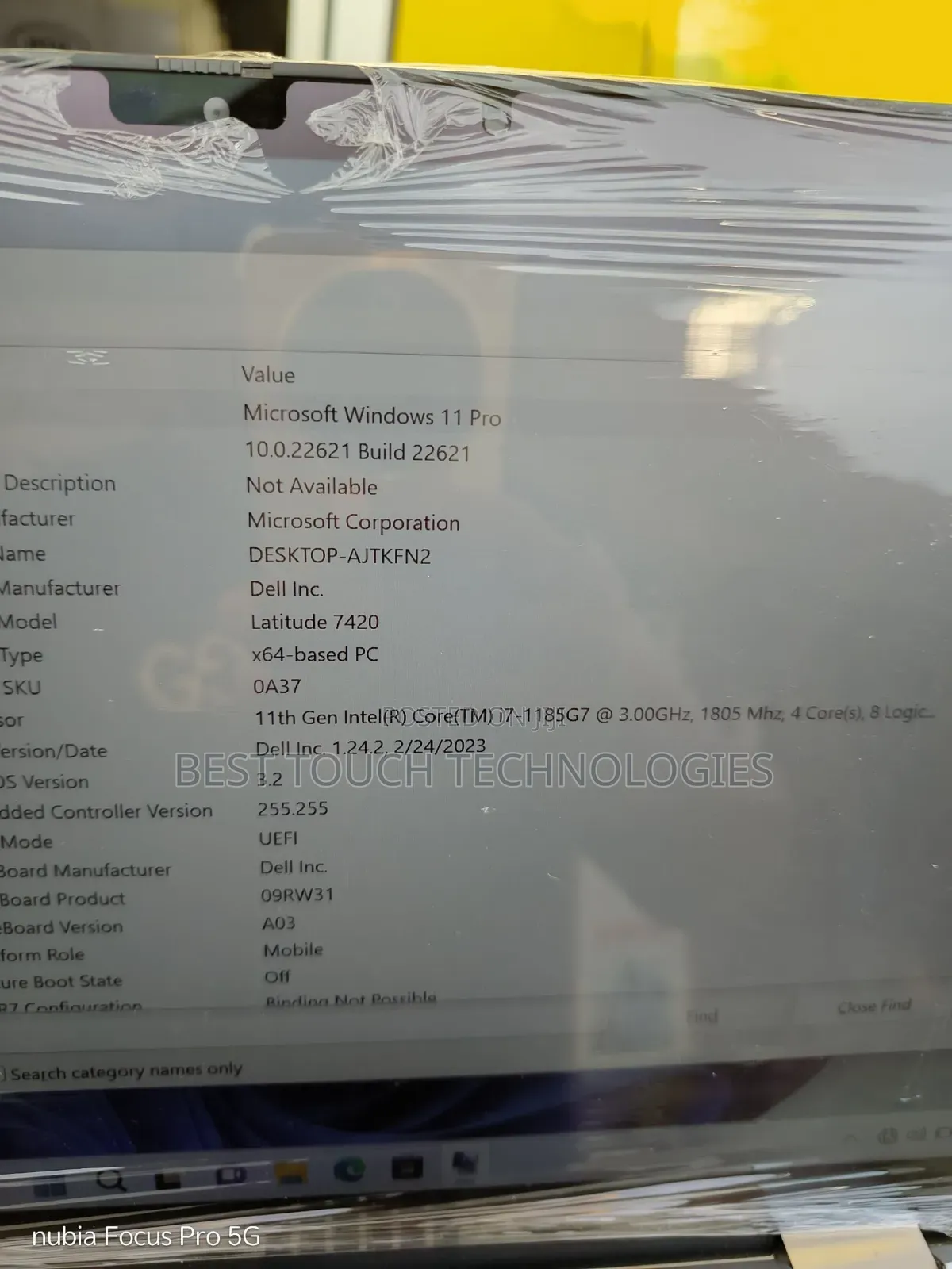 Laptop Dell Latitude 7400 8GB Intel Core i7 SSD 256GB