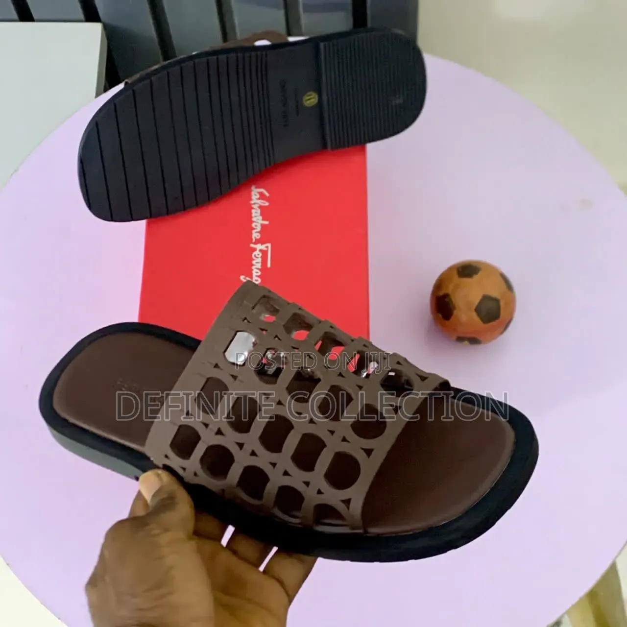 Salvatore Ferragamo Unique Design Slippers