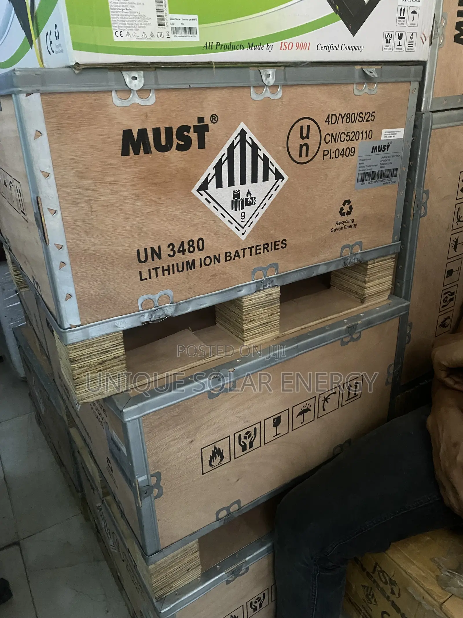 Must 7.6kwh 24v Lithium Battery