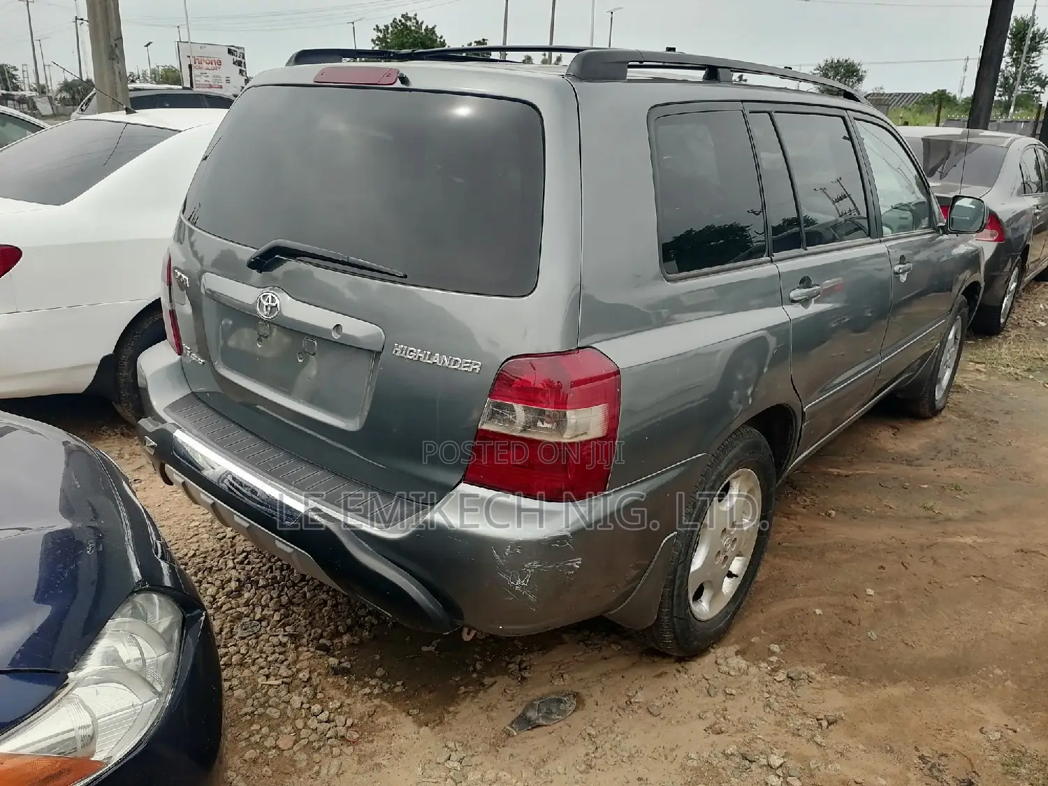 Toyota Highlander 2006 Gray