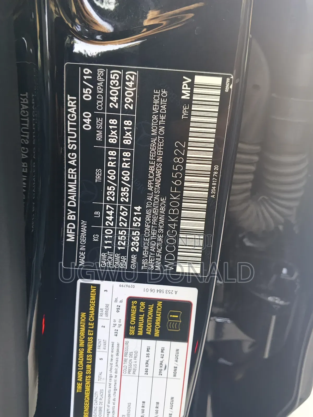 Mercedes-Benz GLC-Class 2019 Black