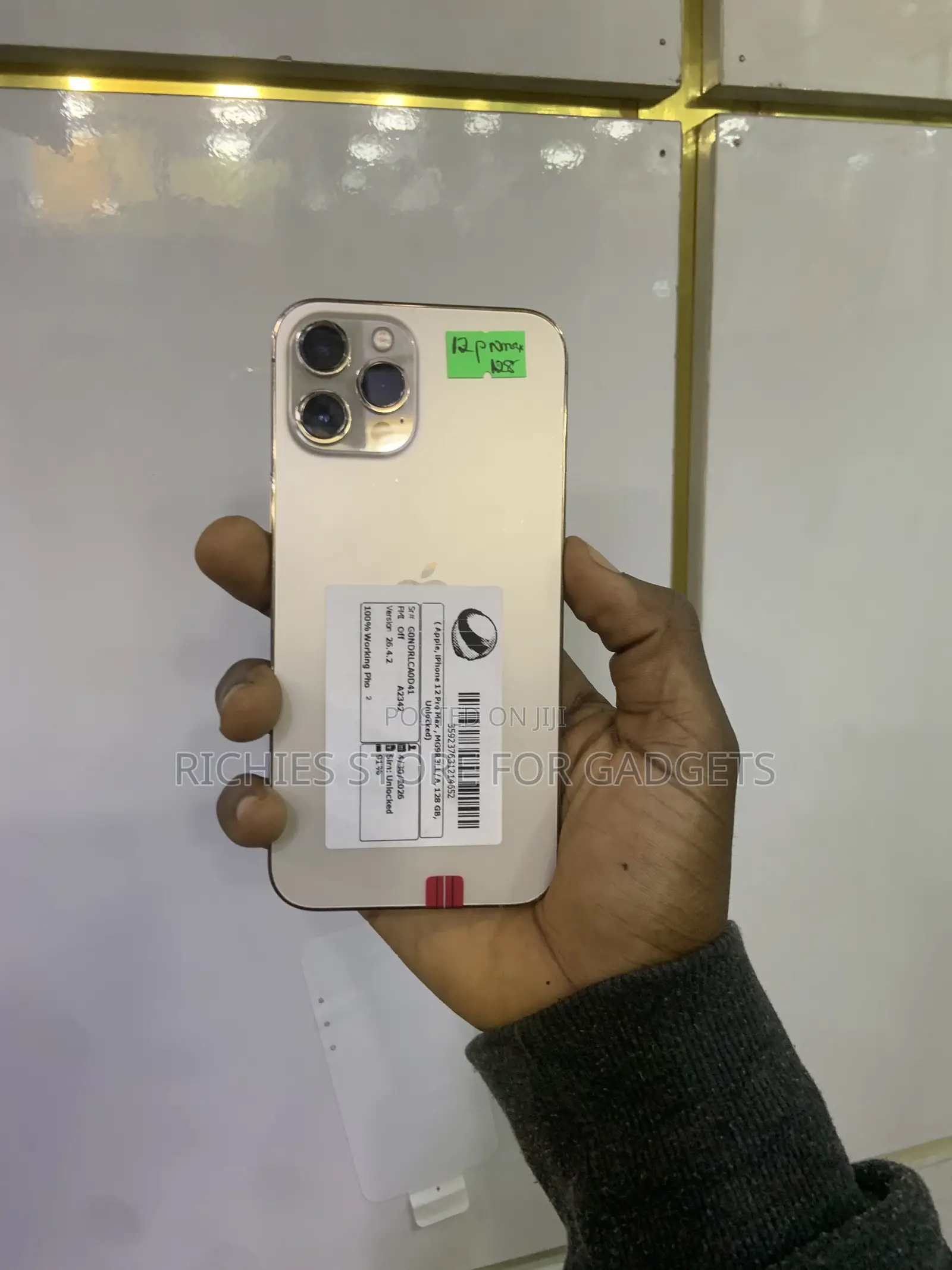 Apple iPhone 12 Pro Max 256 GB Gold