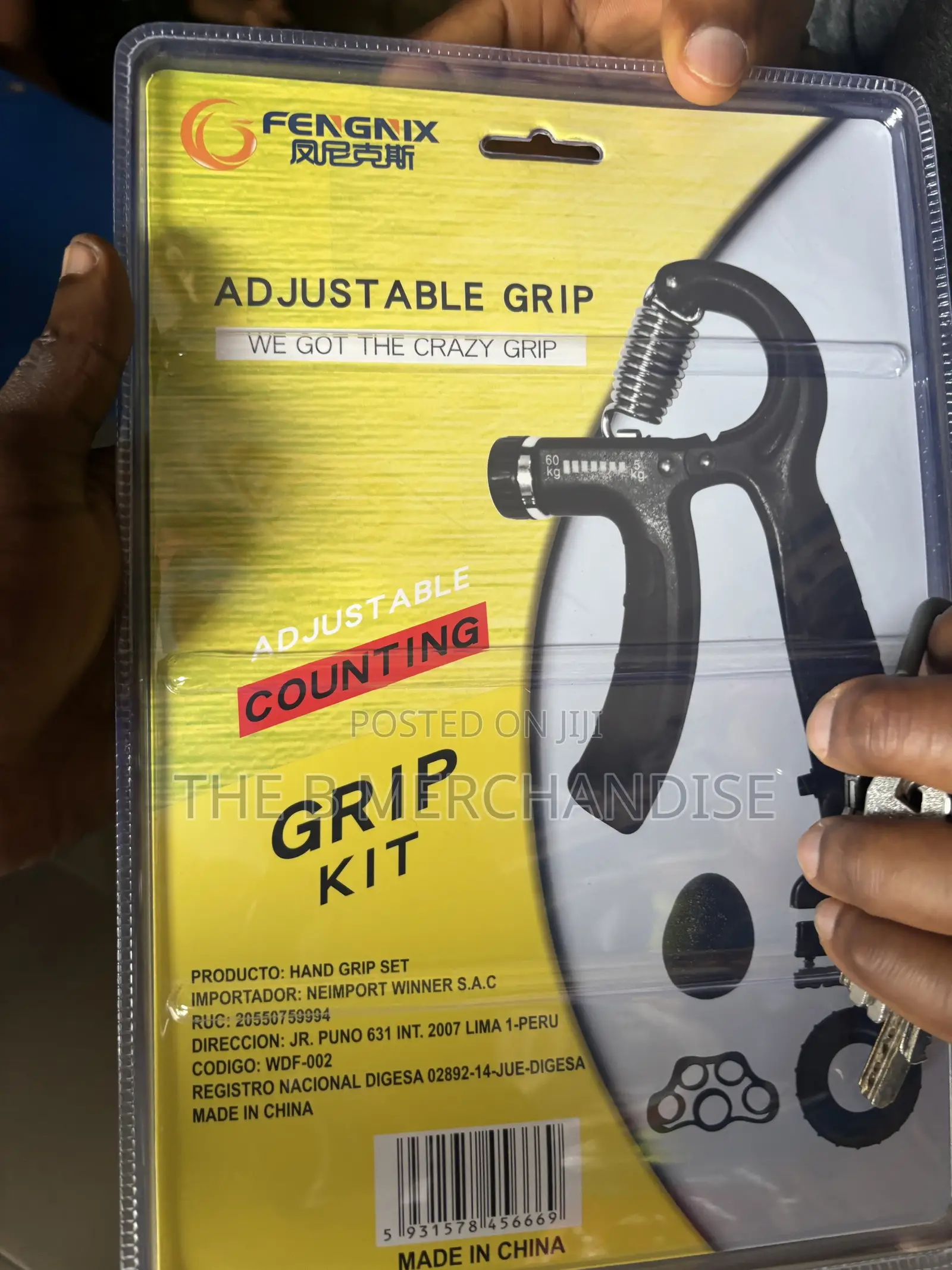 5-in-1 Adjustable Hand Grip Strengthener Training Set