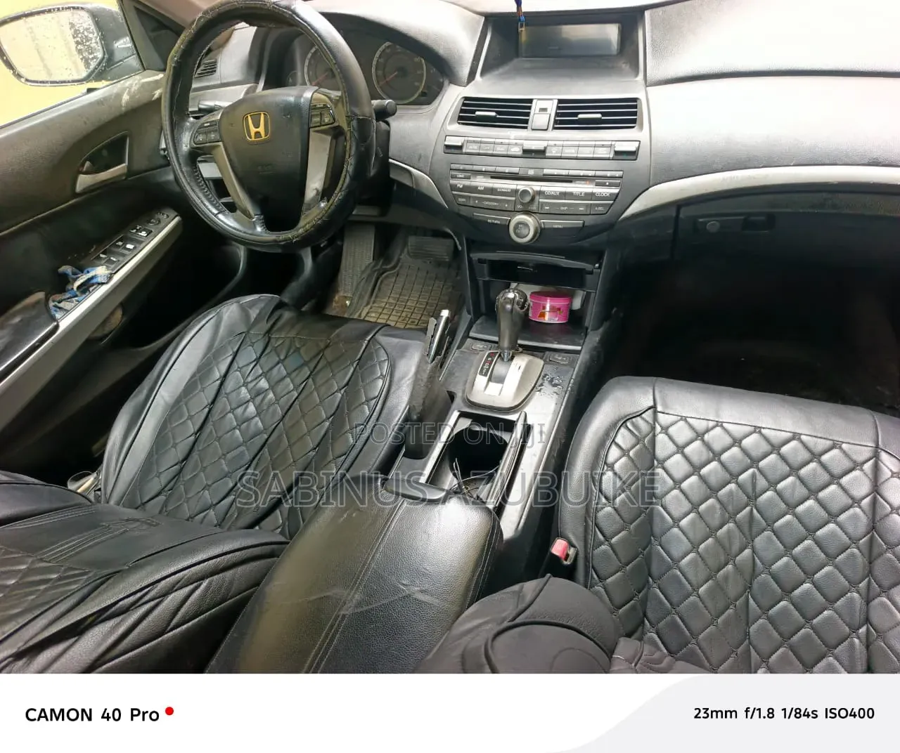 Honda Accord 2.4 EX-L Automatic 2008 Black