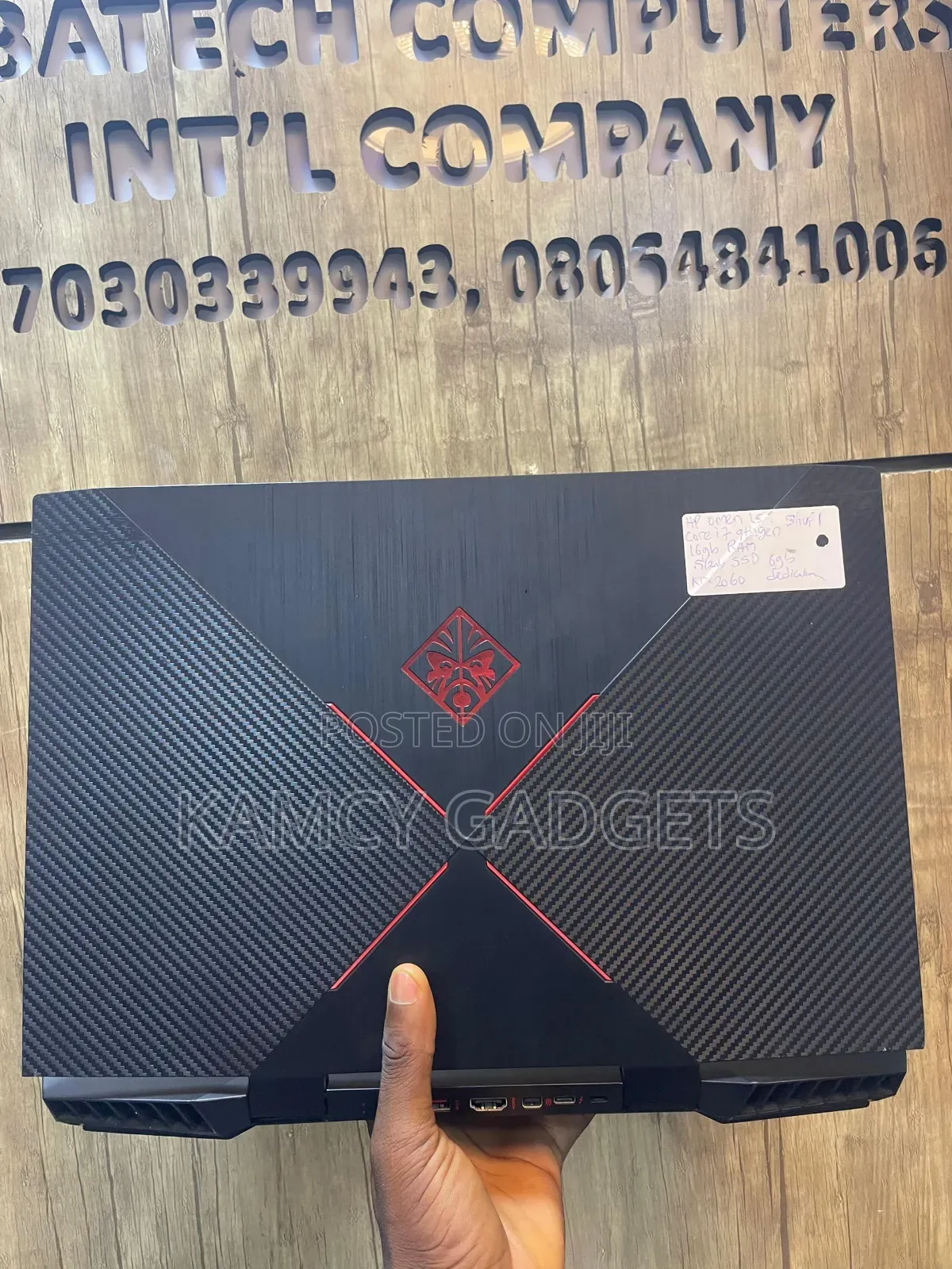 Laptop HP Omen 15 16GB Intel Core i7 SSD 512GB