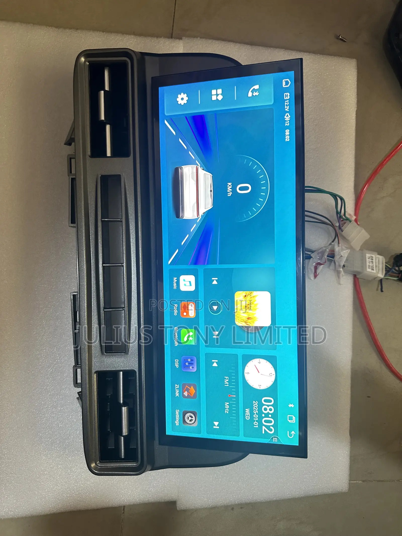 Toyota Venza Android Multimedia Up Screen (Tesla Style)