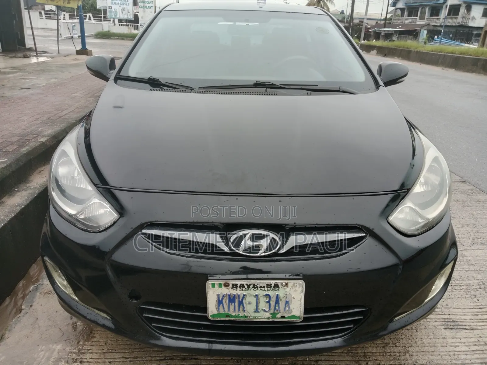 Hyundai Accent GLS 4dr Sedan (1.6L 4cyl 6A) 2014 Black