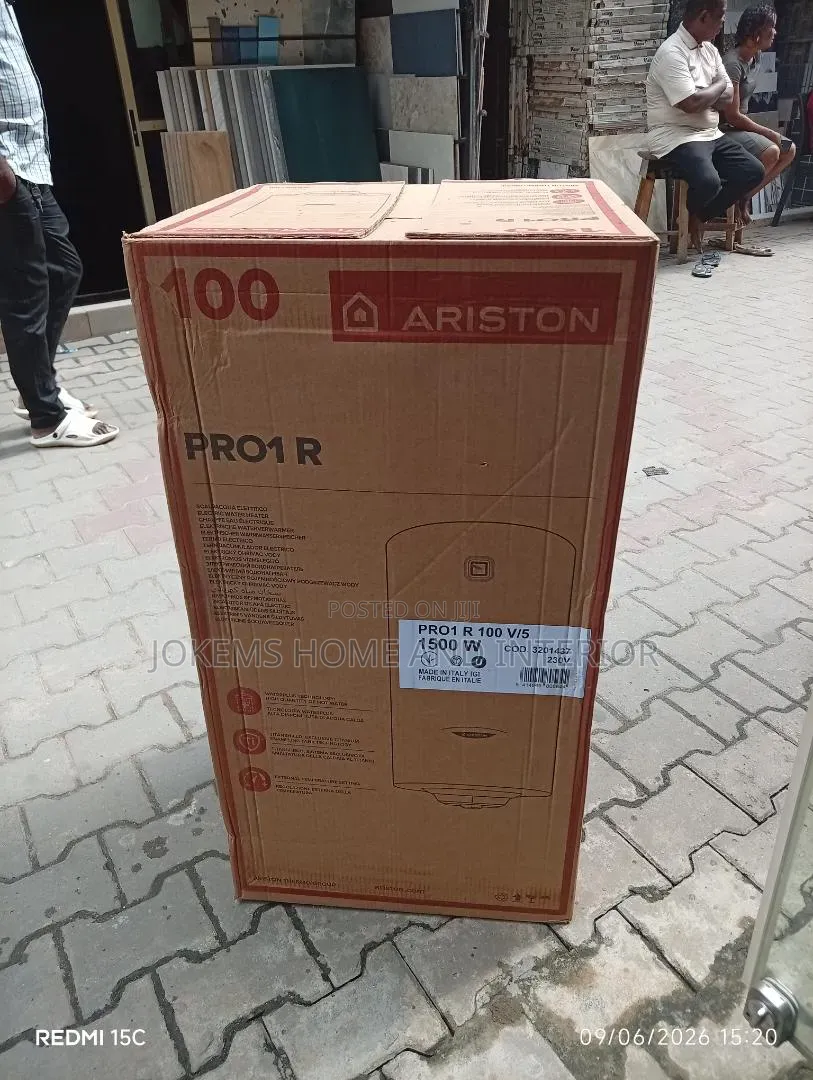 Ariston Pro1 R 100l Electric Water Heater