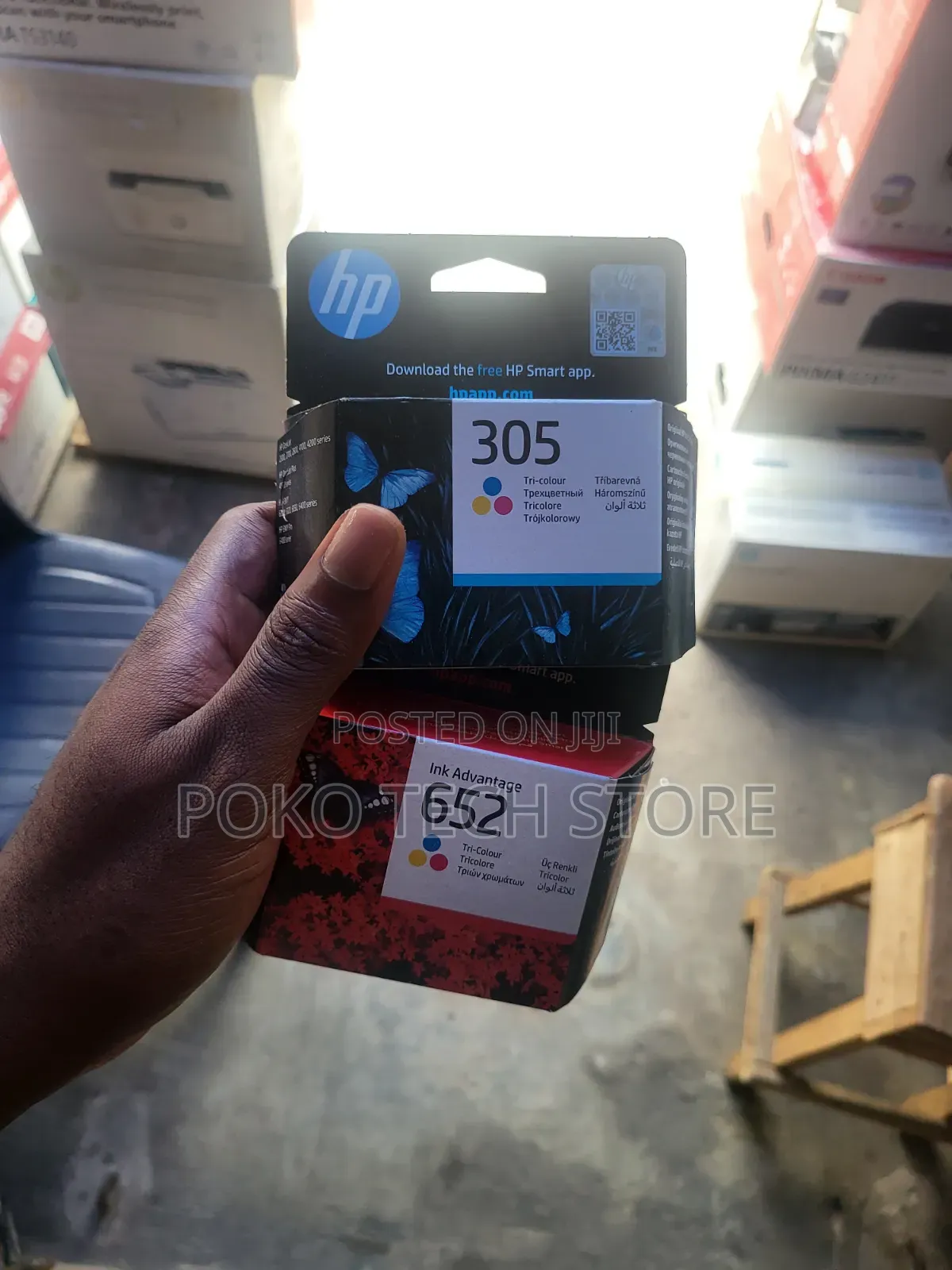 Hp 652 Tri-Color Original Ink Advantage Cartridge