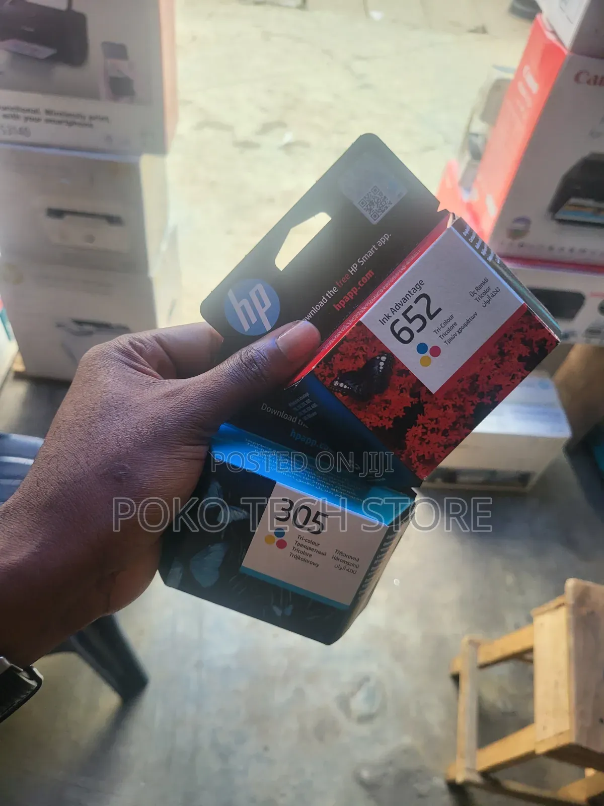 Hp 652 Tri-Color Original Ink Advantage Cartridge