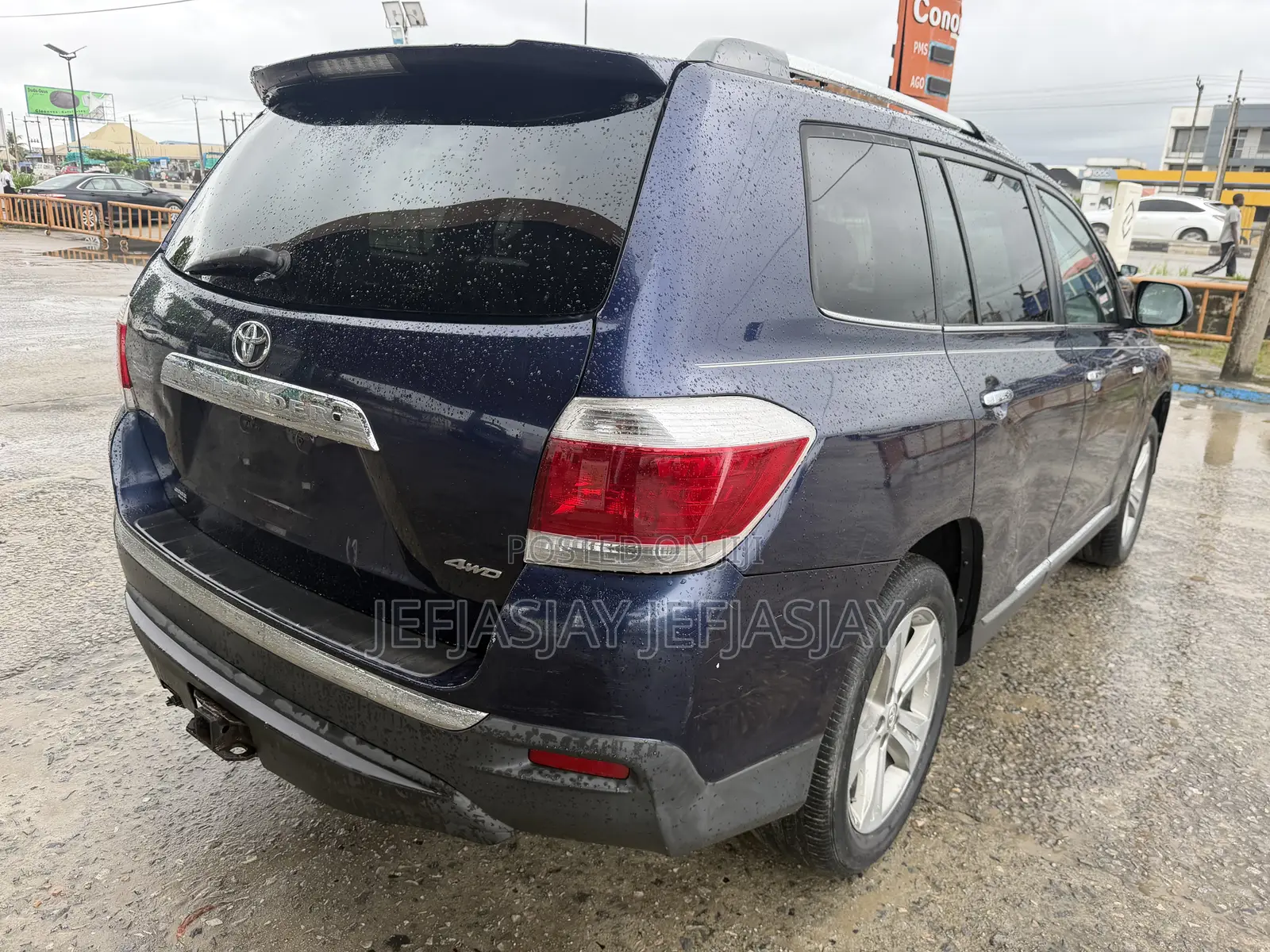 Toyota Highlander Limited 3.5l 4WD 2013 Blue