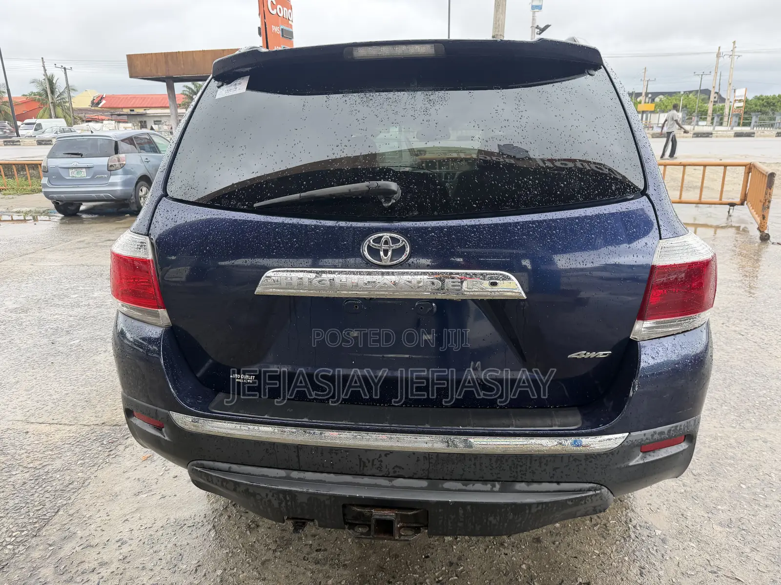Toyota Highlander Limited 3.5l 4WD 2013 Blue