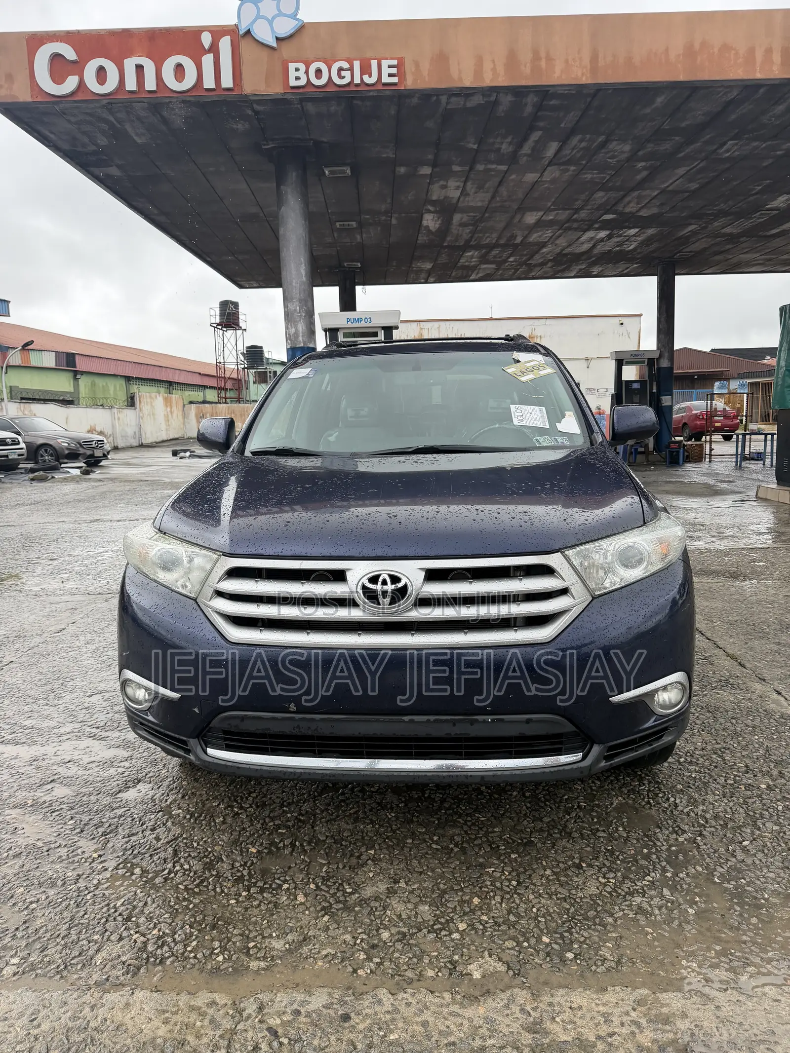 Toyota Highlander Limited 3.5l 4WD 2013 Blue