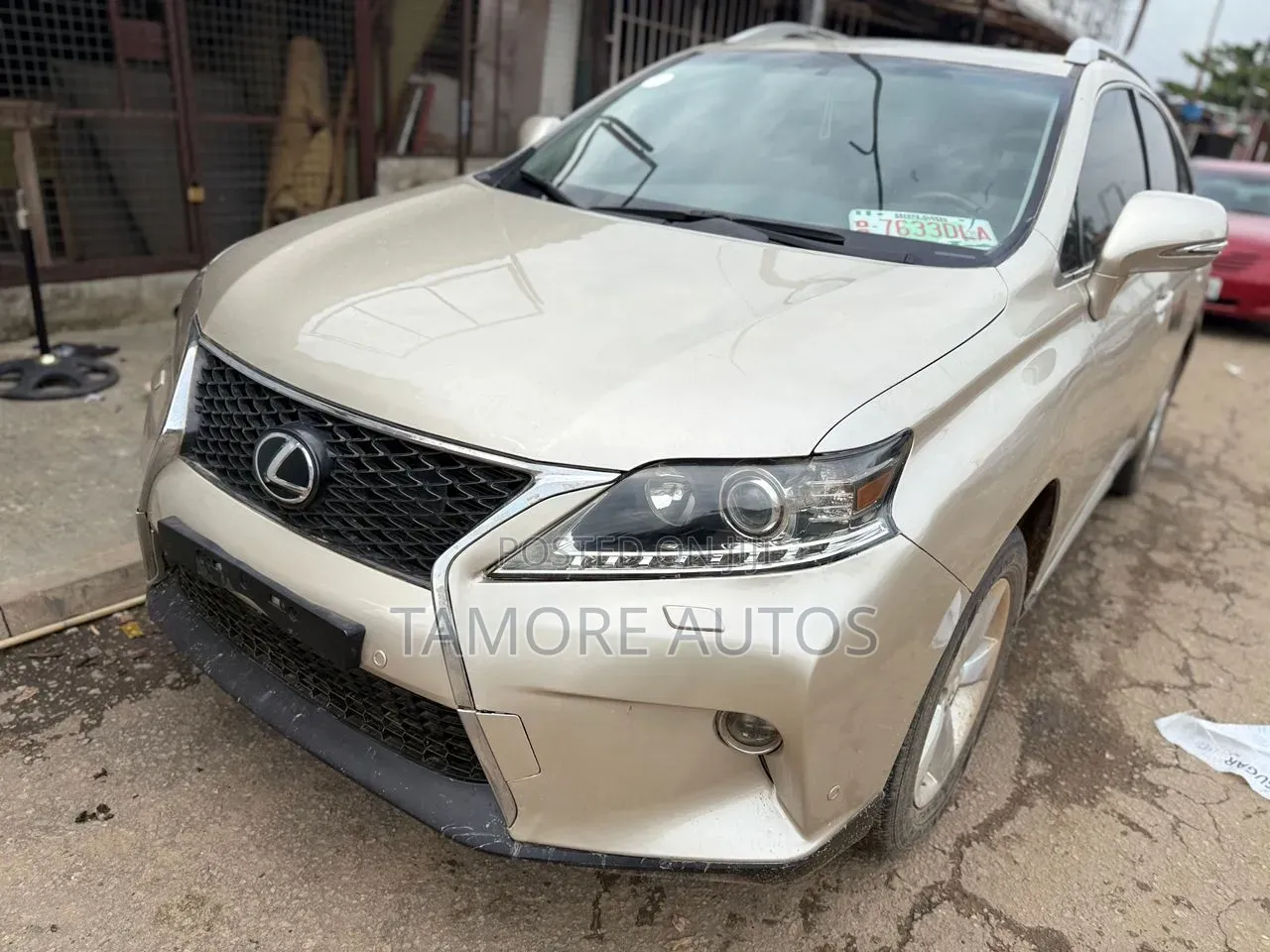 Lexus RX 350 FWD 2013 Gold