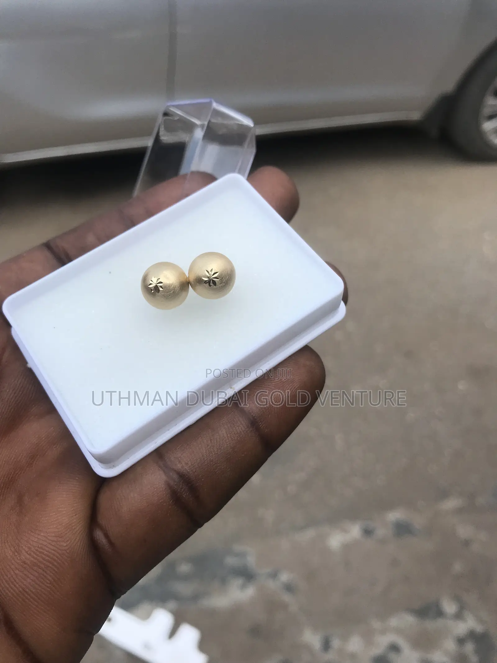 Brand New Karat Italian Tondo Earrings