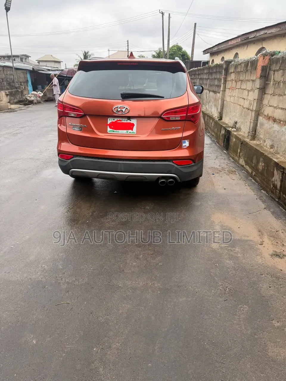 Hyundai Santa Fe 2013 Orange