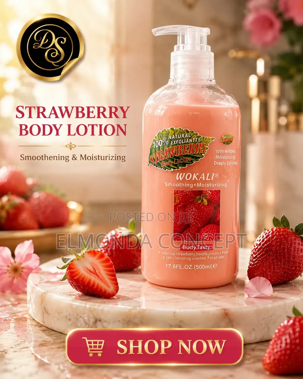 Strawberry Body Lotion 500ml