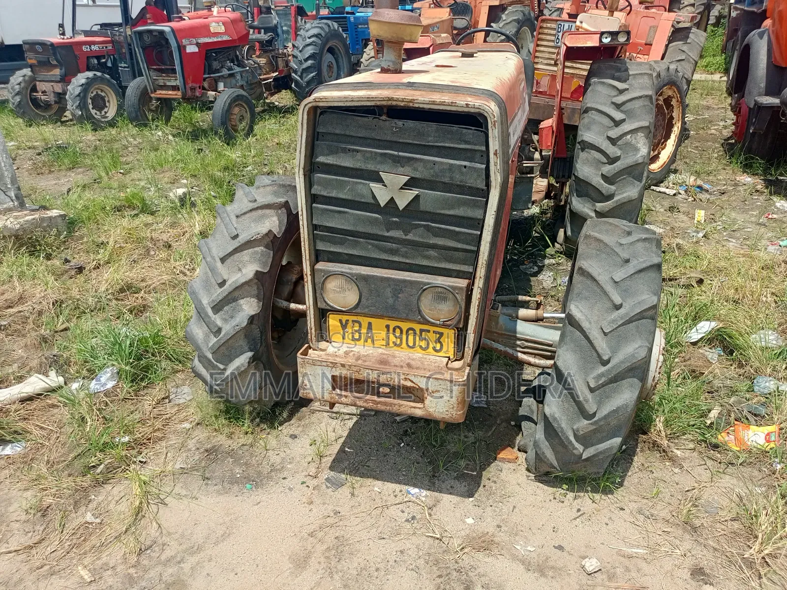 Massey Ferguson 290 Tractor Red