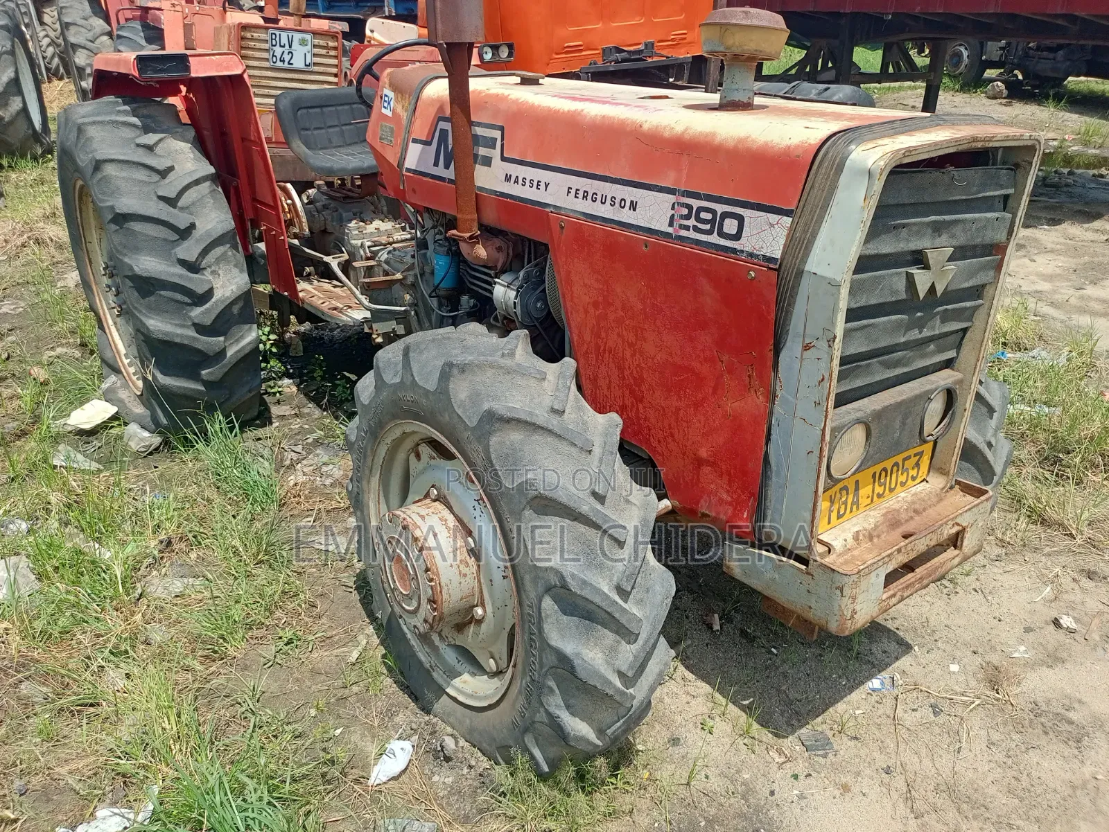 Massey Ferguson 290 Tractor Red