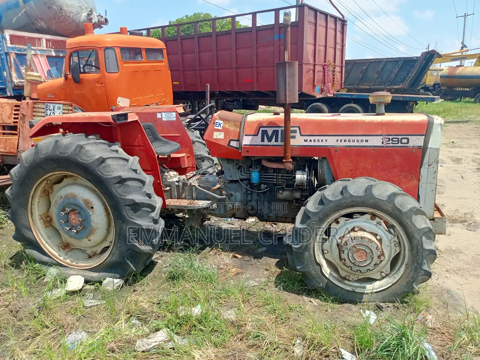Massey Ferguson 290 Tractor Red